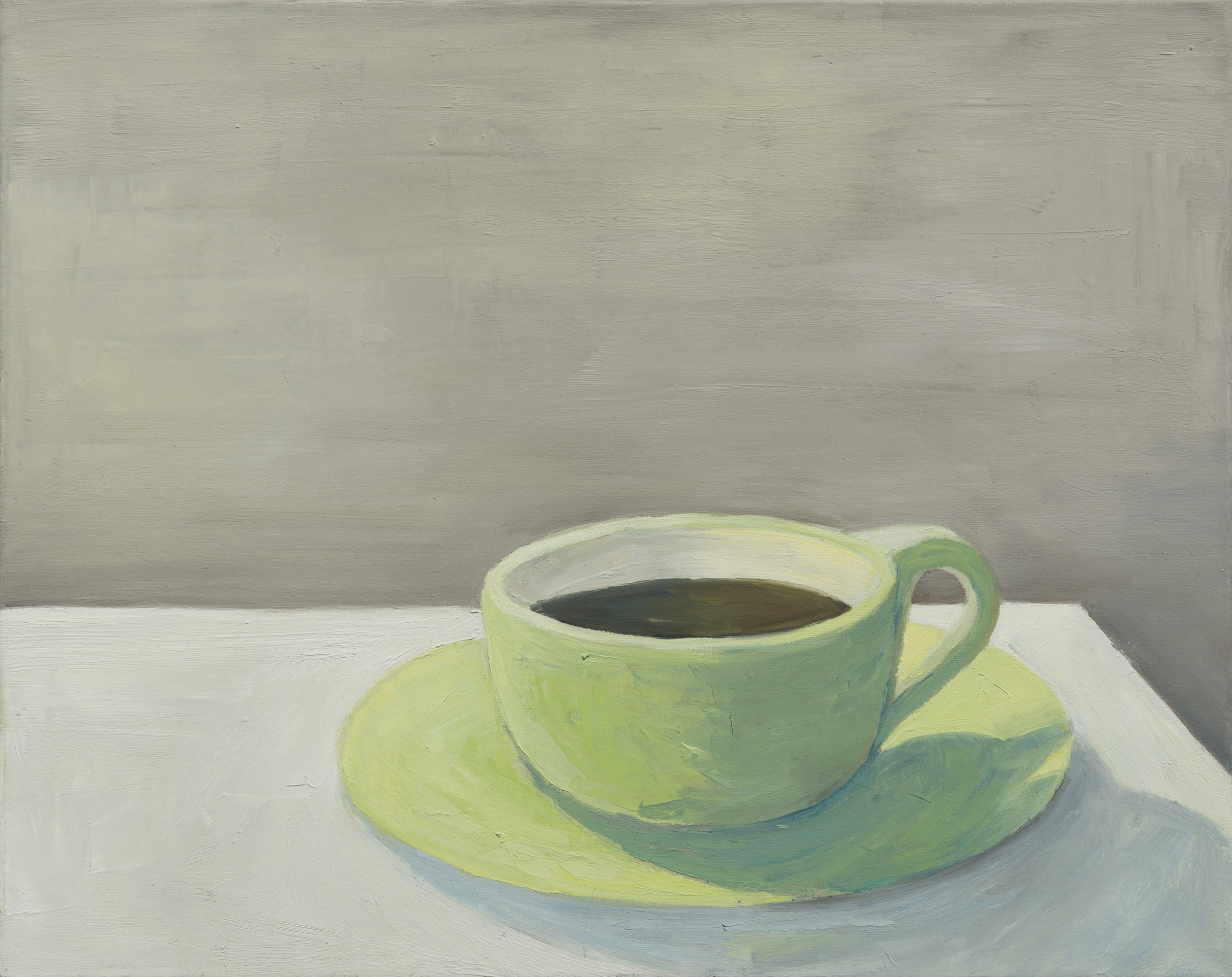"Café de le Marais" oil on canvas, 16" x 20"
