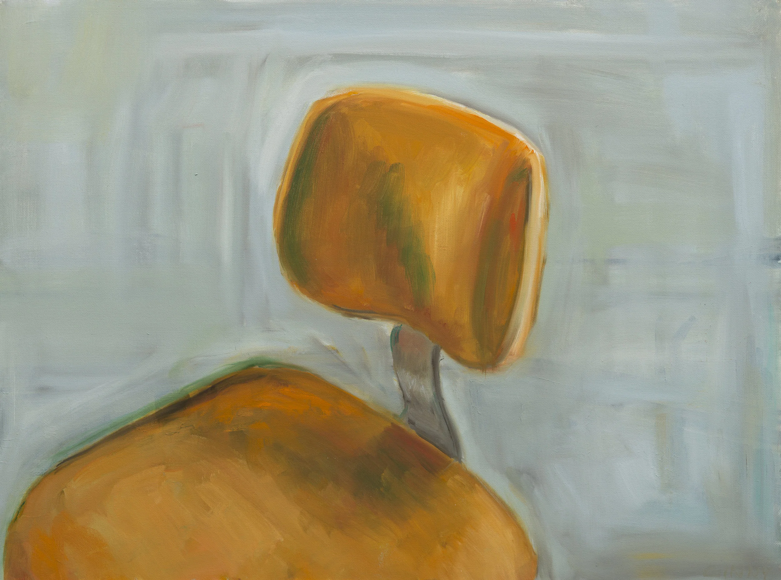 "Have a seat (#6)" oil on canvas, 18" x 24", 2019