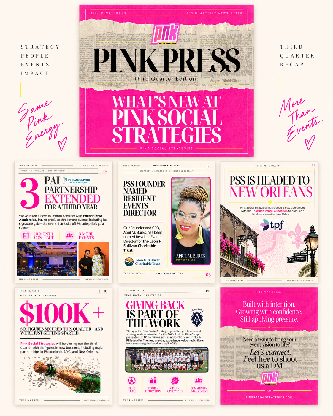 What’s New at Pink Social Strategies