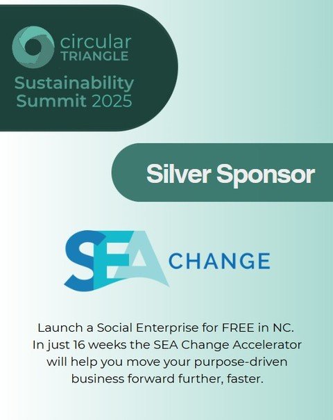 SEA Change was proud to sponsor Circular Triangle&rsquo;s 2025 Sustainability Summit in Durham, NC&mdash;a powerful gathering of local leaders, changemakers, and community voices driving solutions to food and textile waste. We&rsquo;re honored to sup
