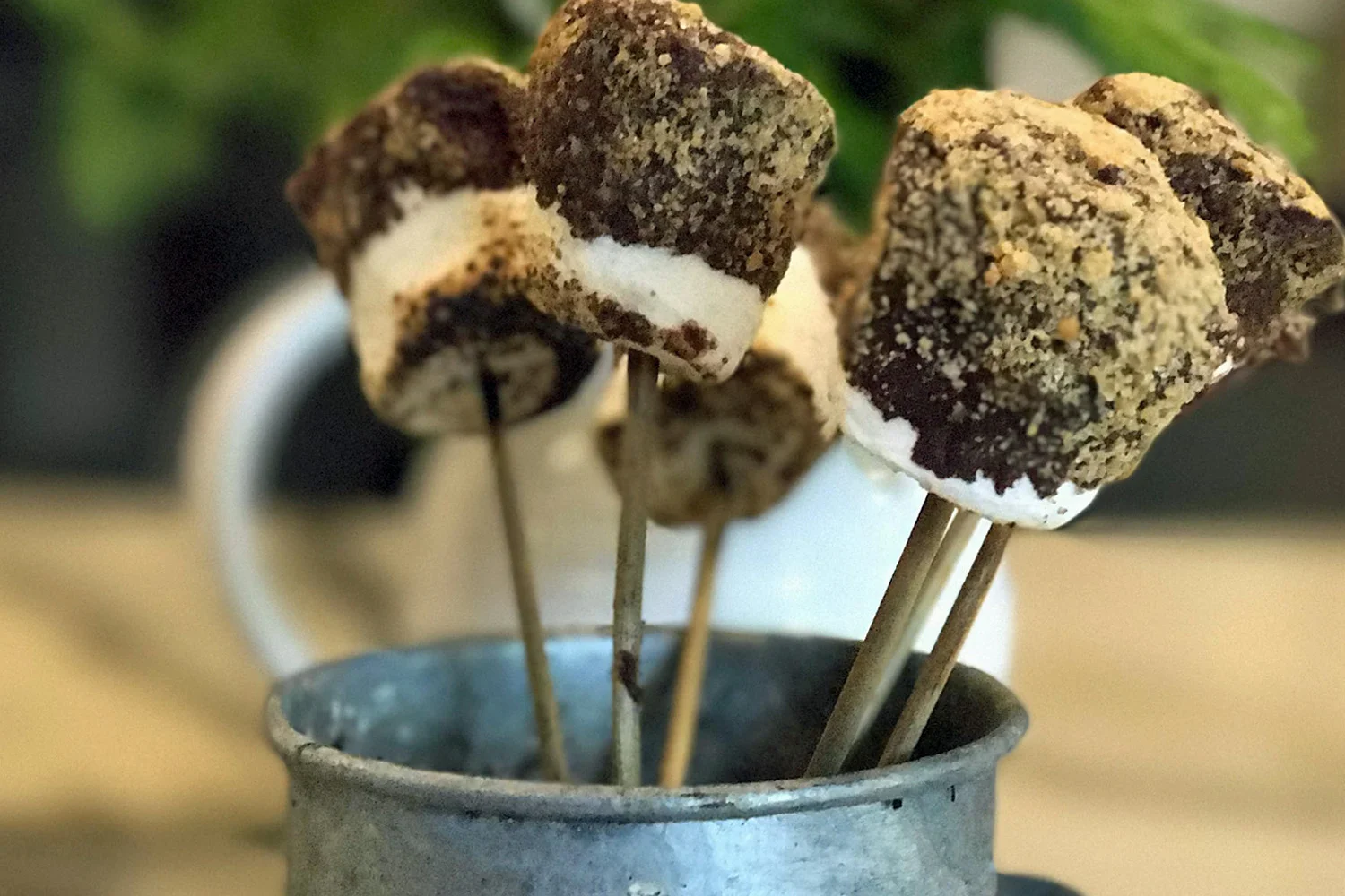 S'MORES ON A STICK