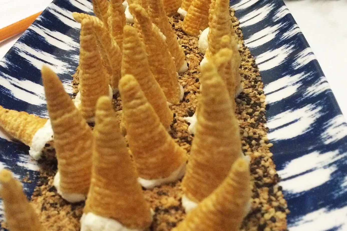 BUGLES, YES BUGLES, WITH MONTEREY CHEVRE
