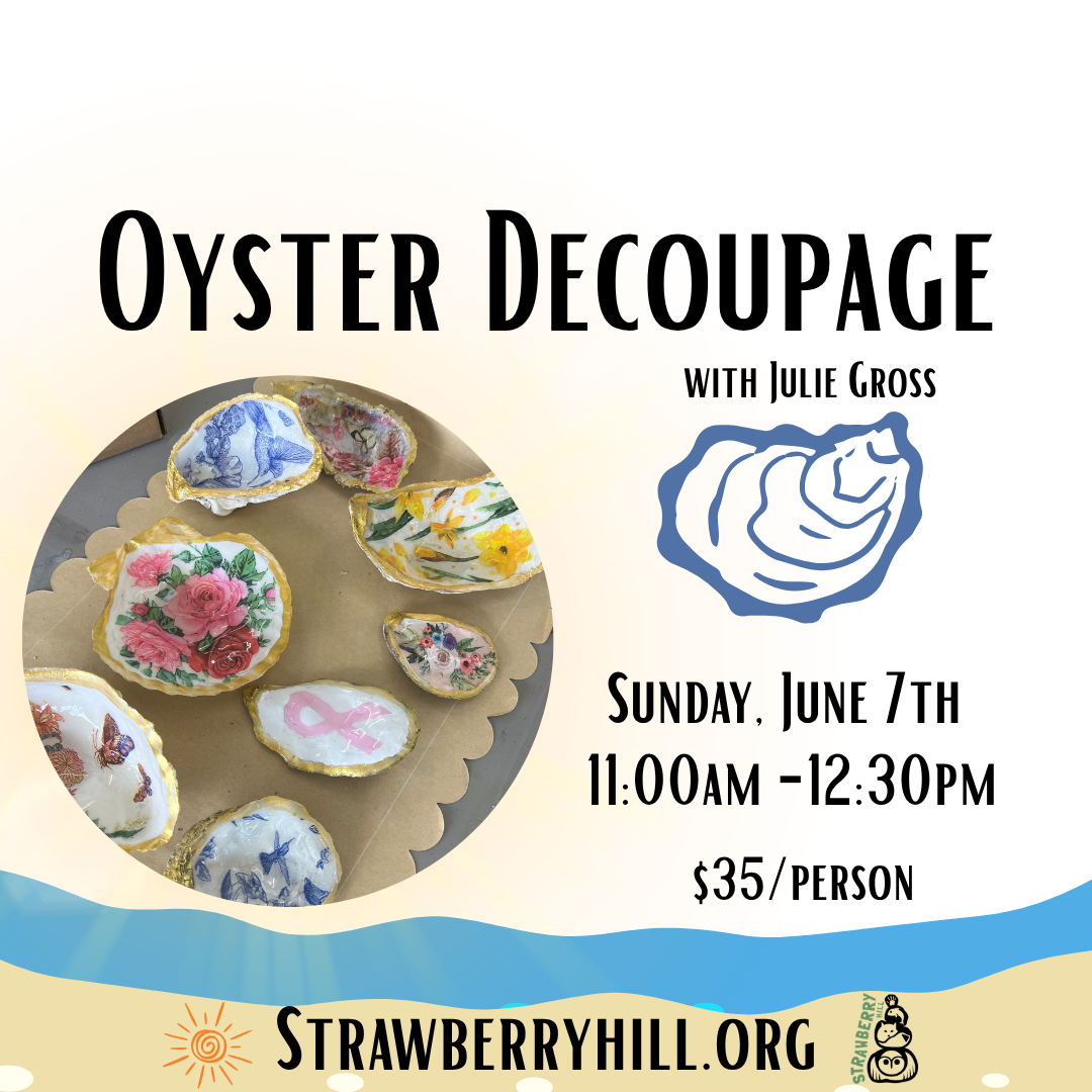 Oyster Decoupage with Julie Gross