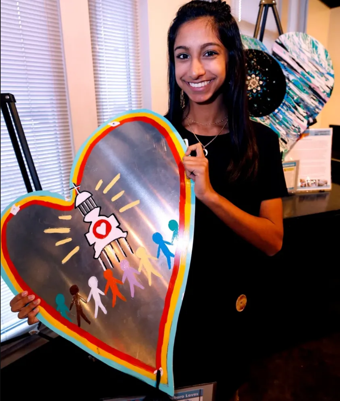 HeART by Mira Patel, pictured