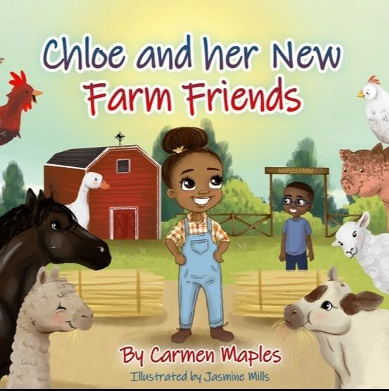 Chloe and her New Farm Friends