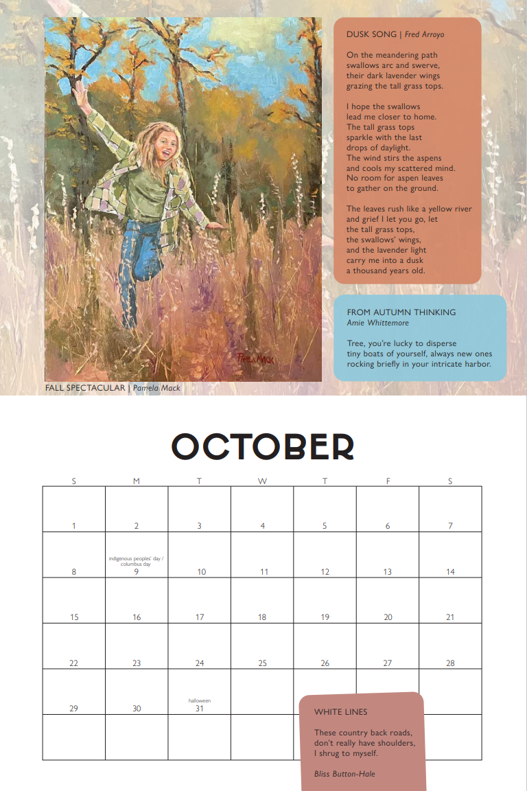  A preview of the 2023 local arts calendar.  