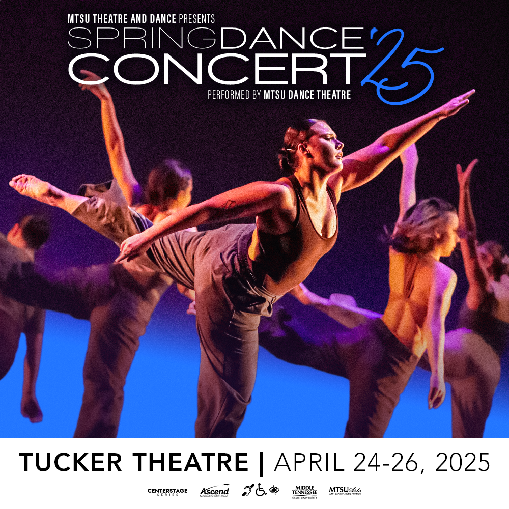 MTSU Spring Dance Concert Runs April 24-26