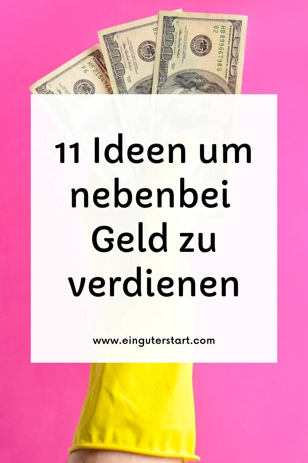 Wie Kann Ich Nebenbei Geld Verdienen