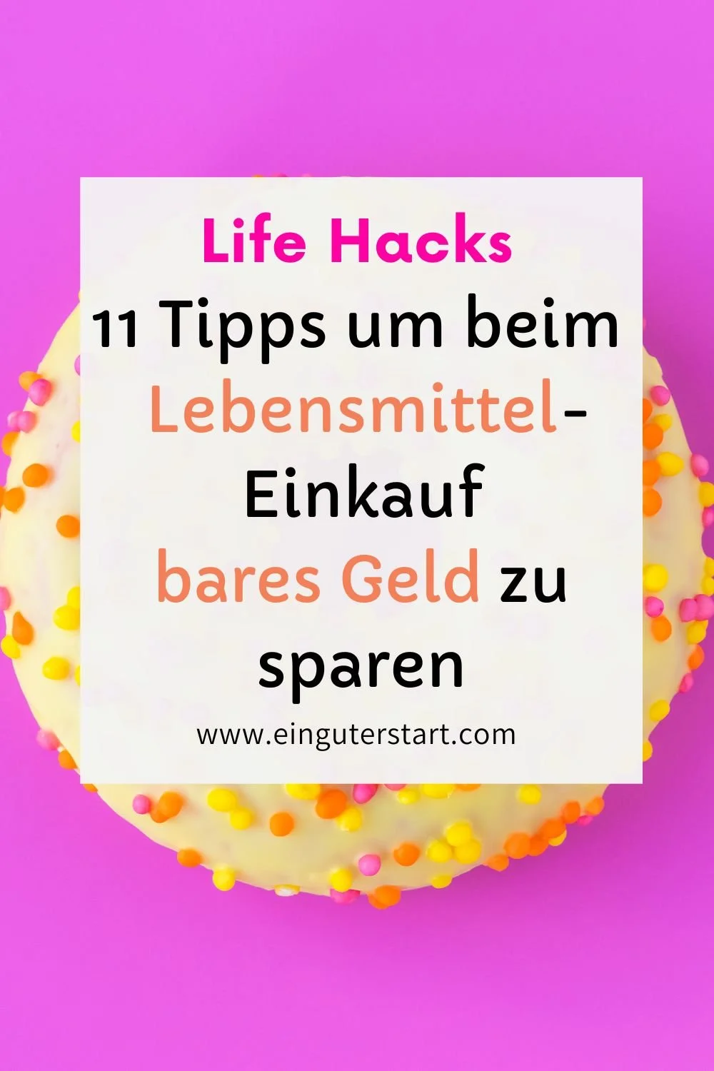 Geld sparen beim Lebensmittel Einkauf mit der Shelftember Challenge Finanzen für Frauen
