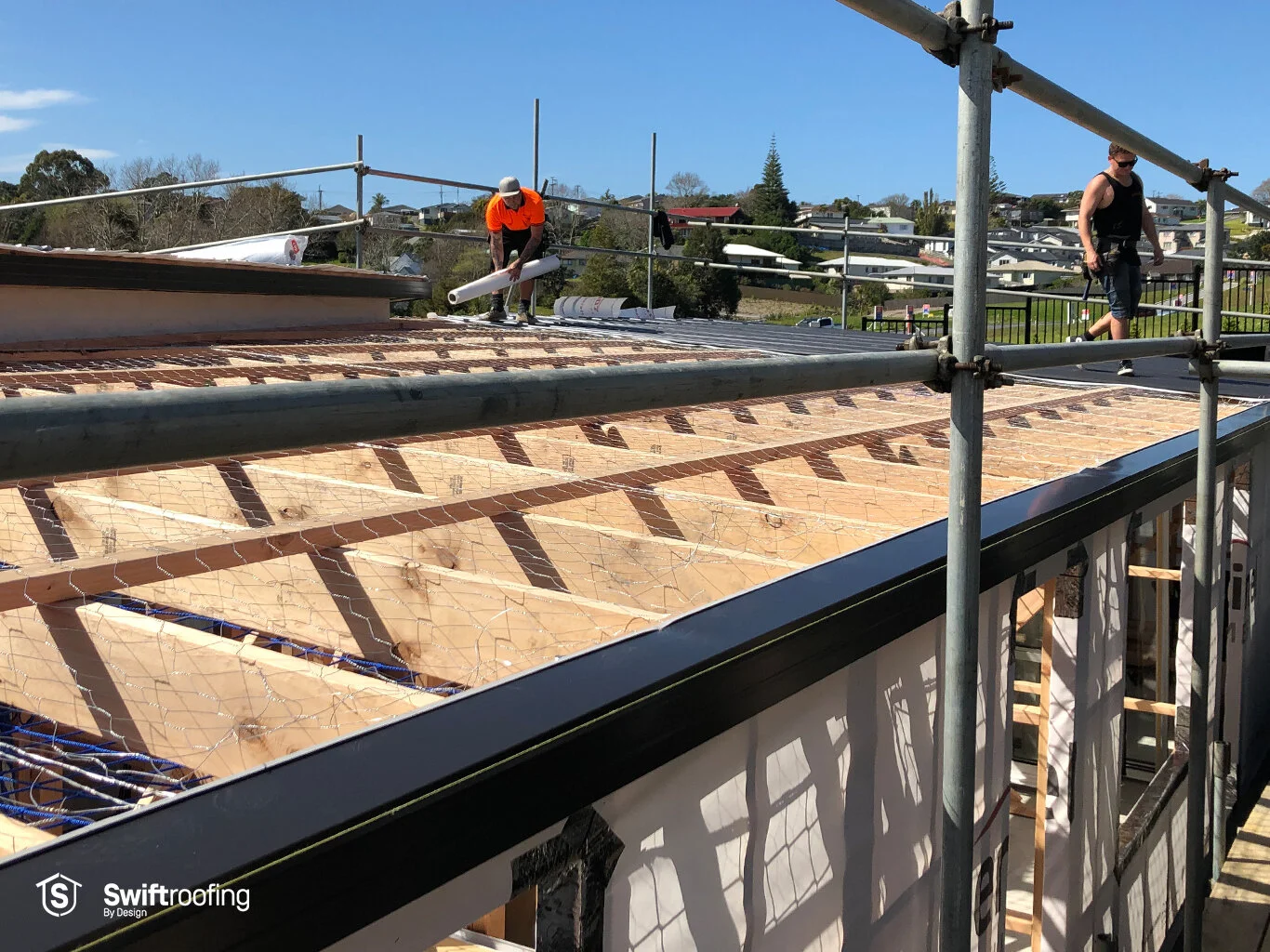 Swift Roofing — Swift Roofing Trimrib Roof Selfcontained