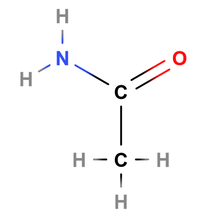 Lewis Structure of Ethanamide