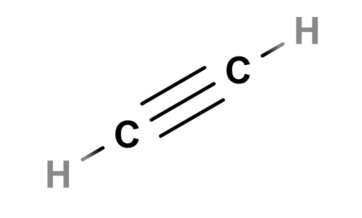 Lewis Structure of Ethyne