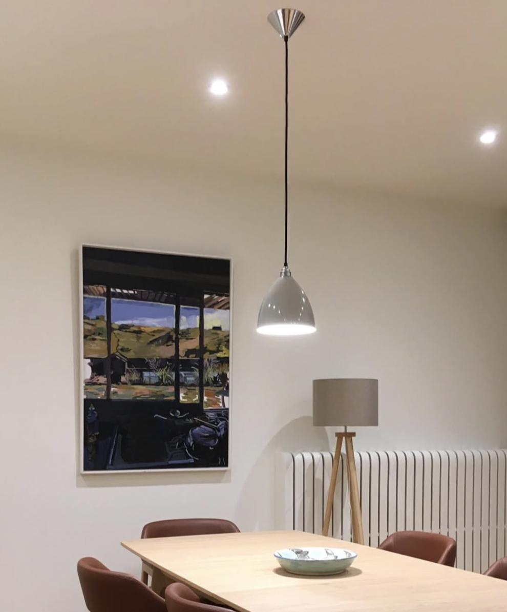 Artwork installed in client's home