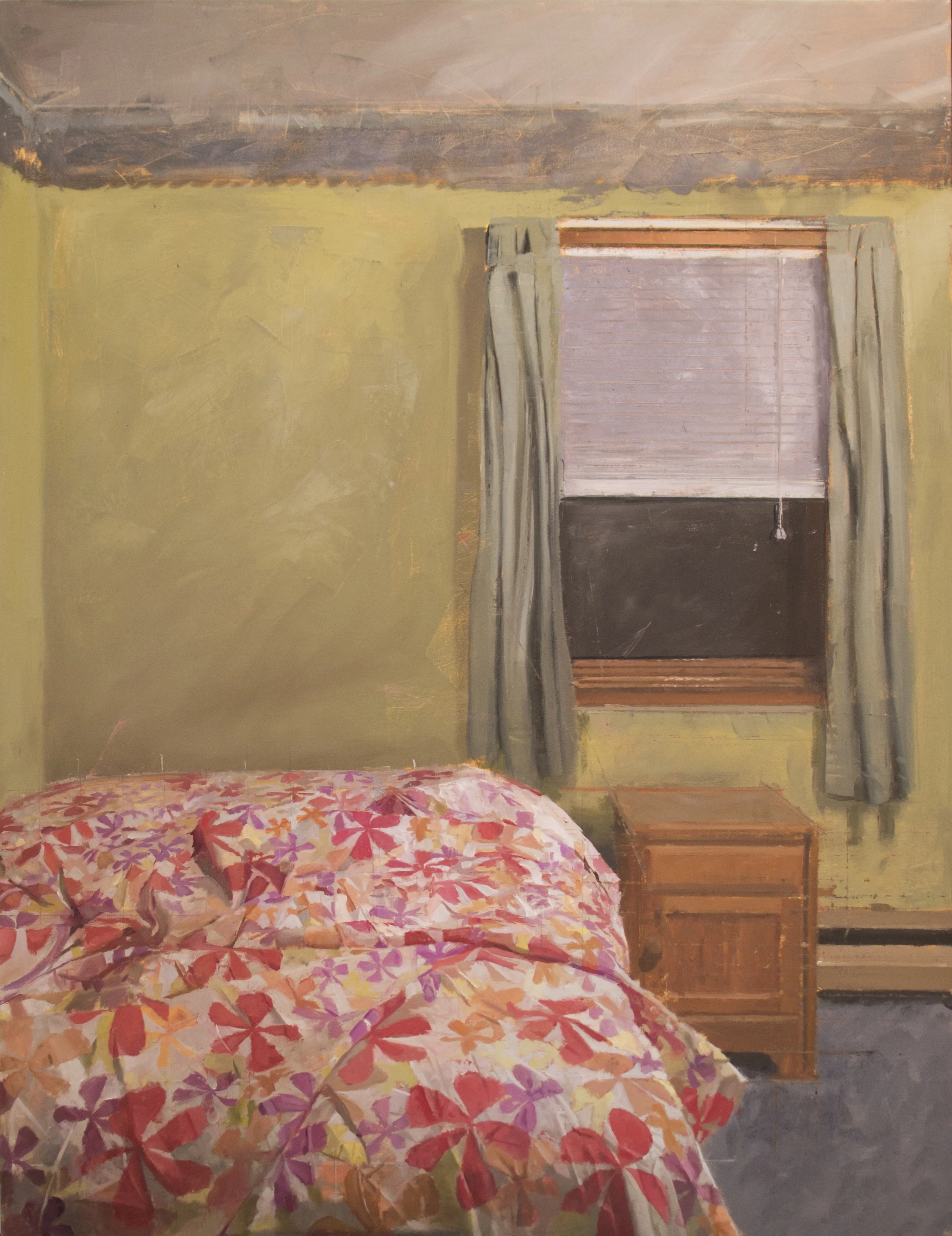 John's House 3, 60x46” Oil