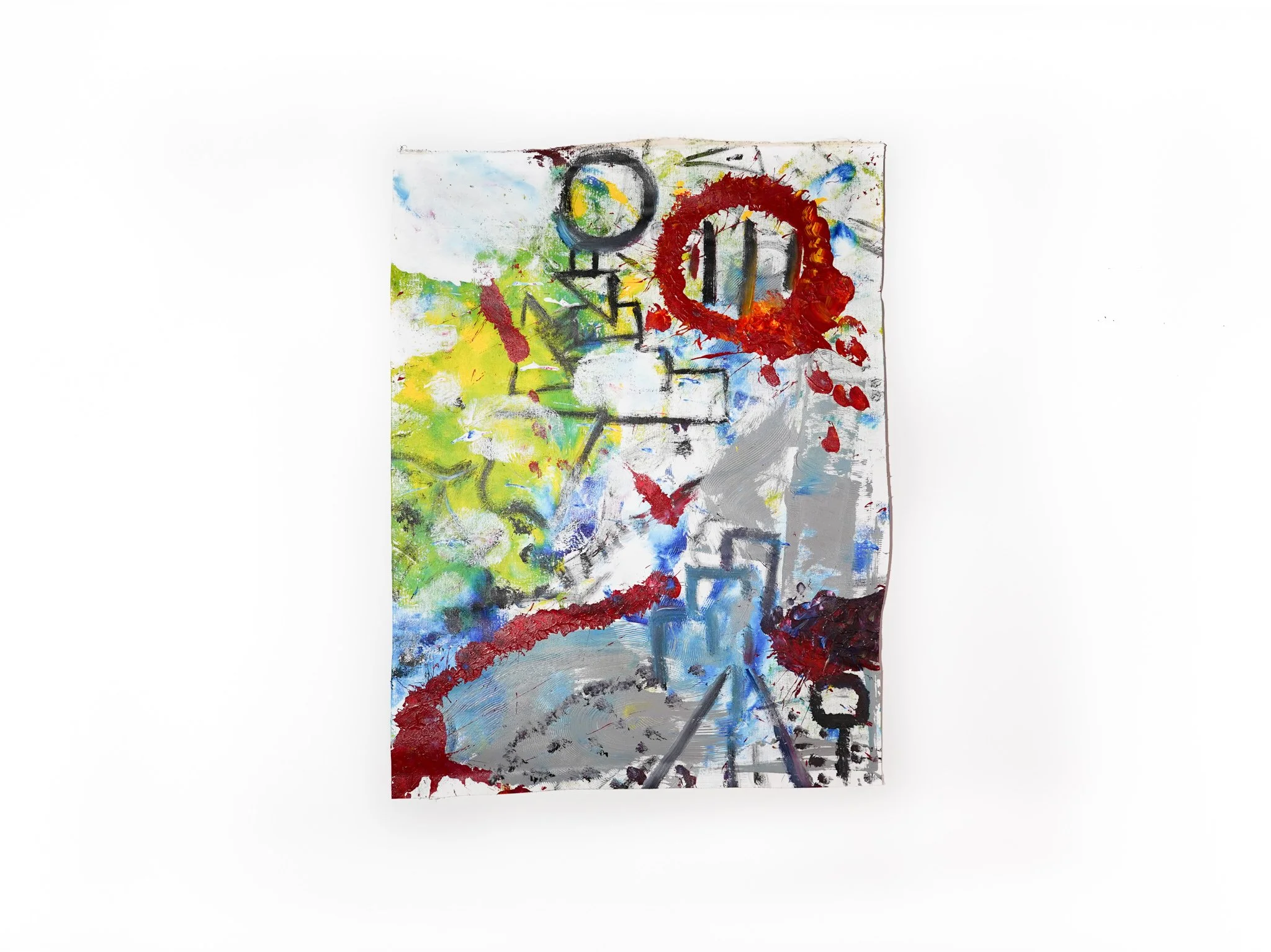 Painting by Cameron Colan