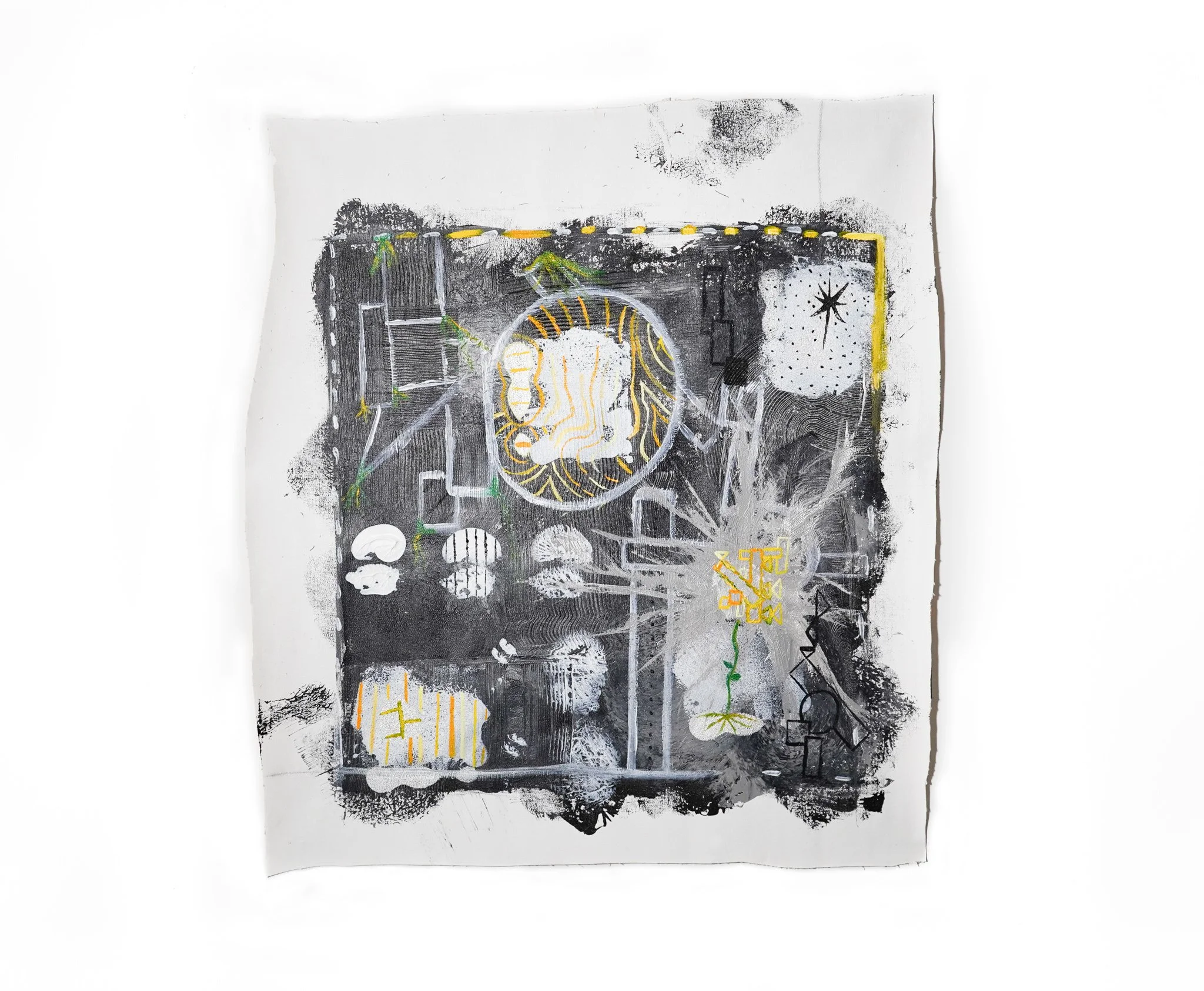 Painting by Cameron Colan