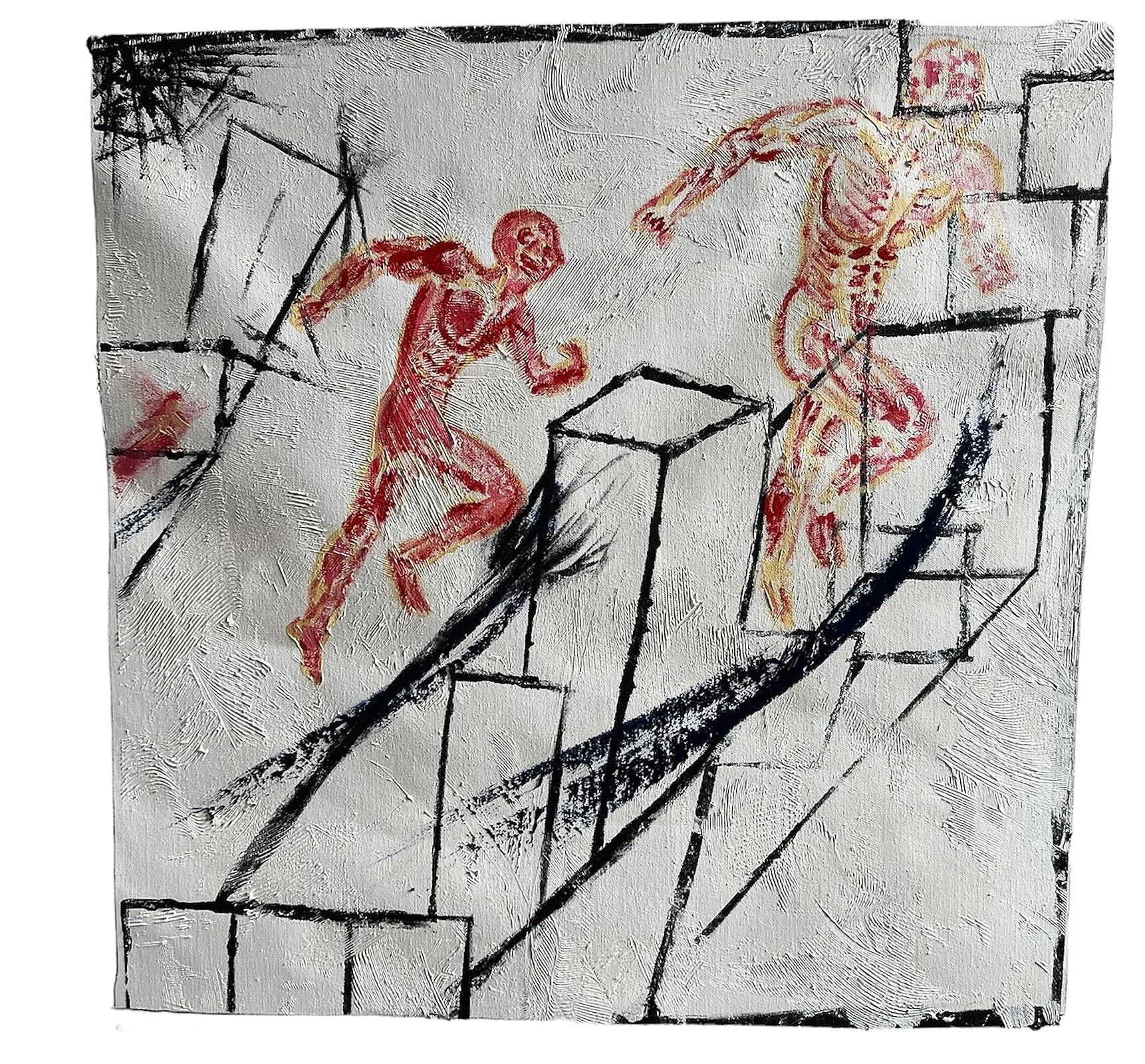 Painting by Cameron Colan