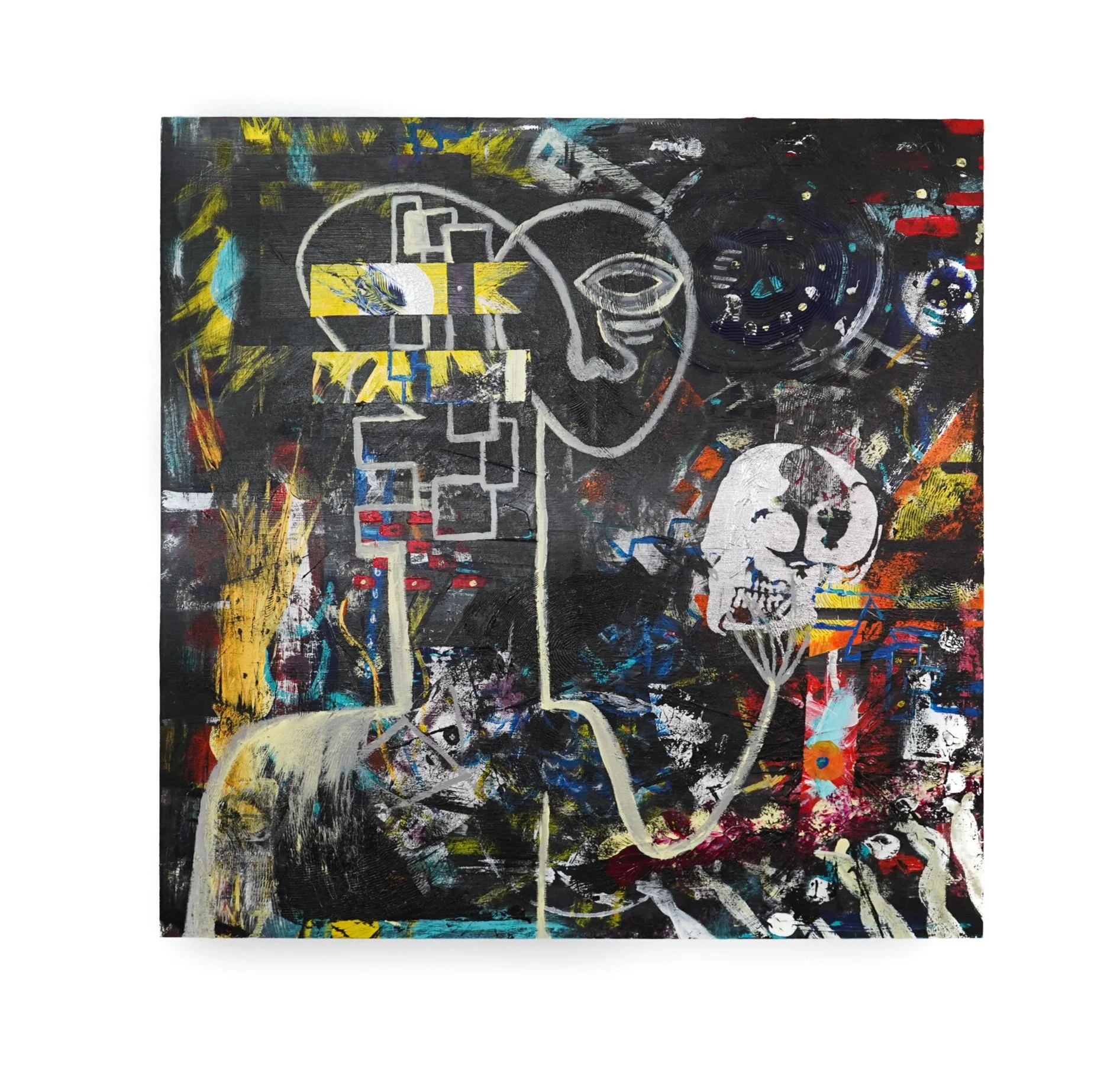 Painting by Cameron Colan