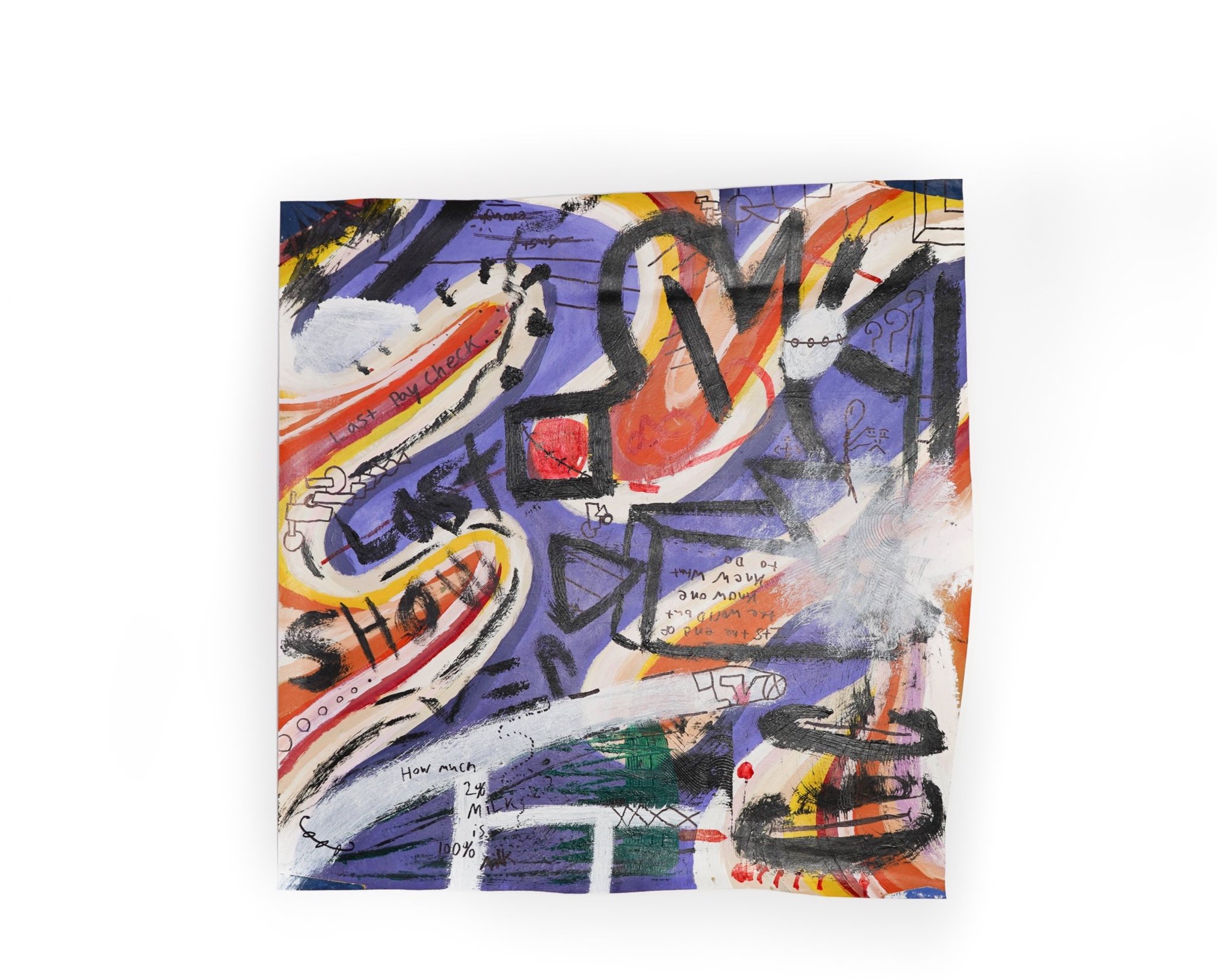 Painting by Cameron Colan