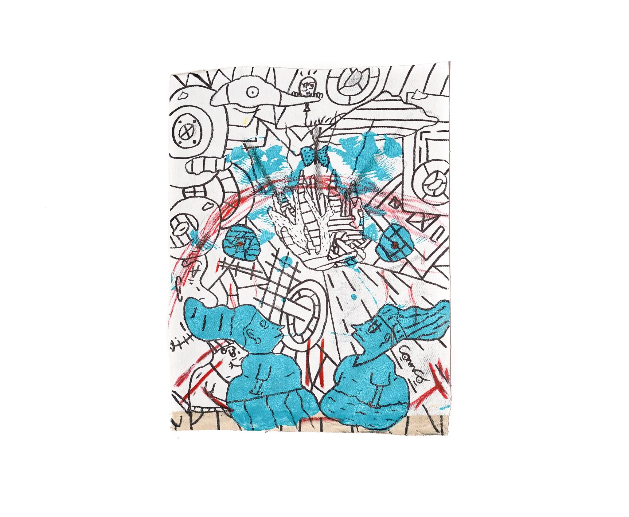 Painting by Cameron Colan