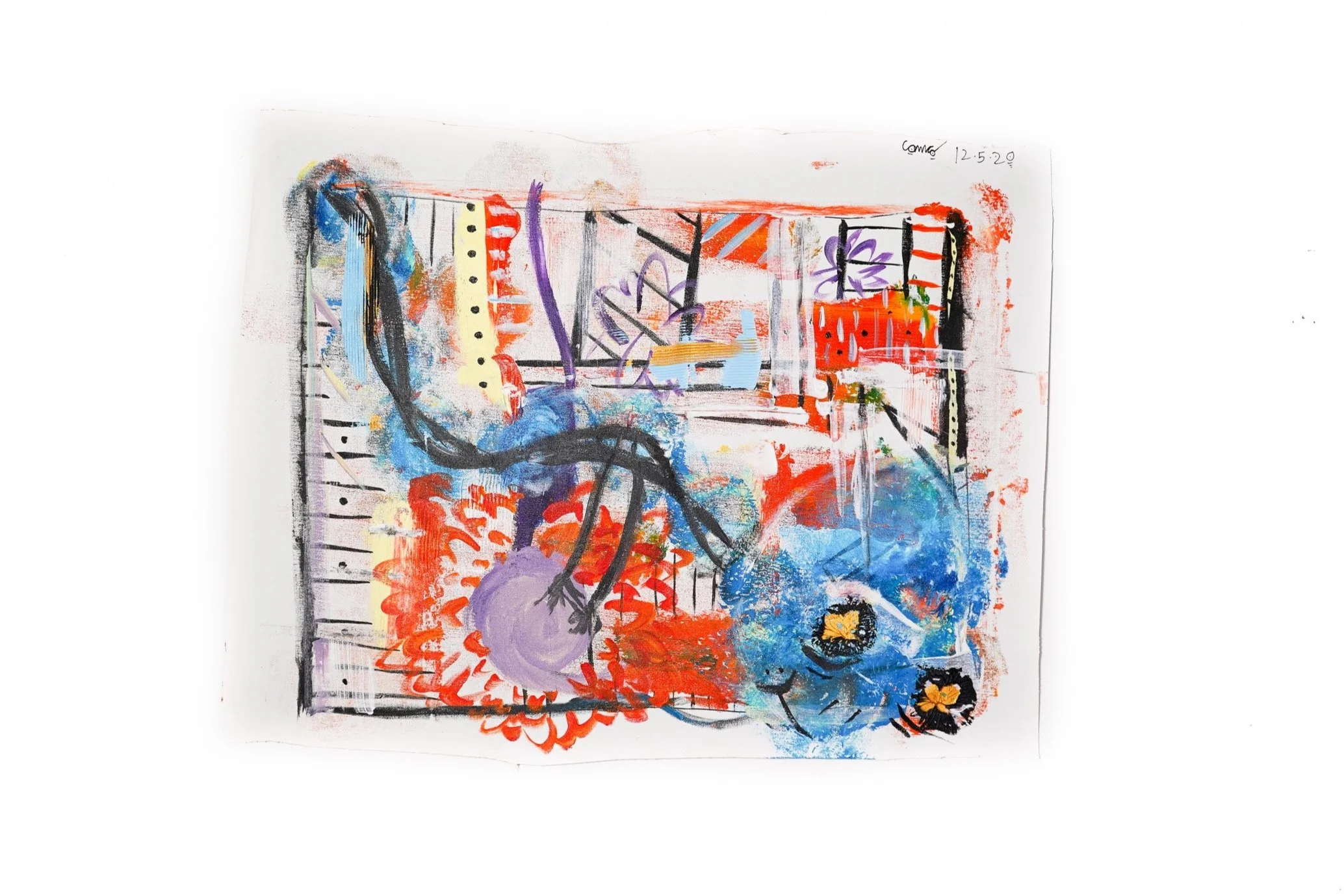 Painting by Cameron Colan