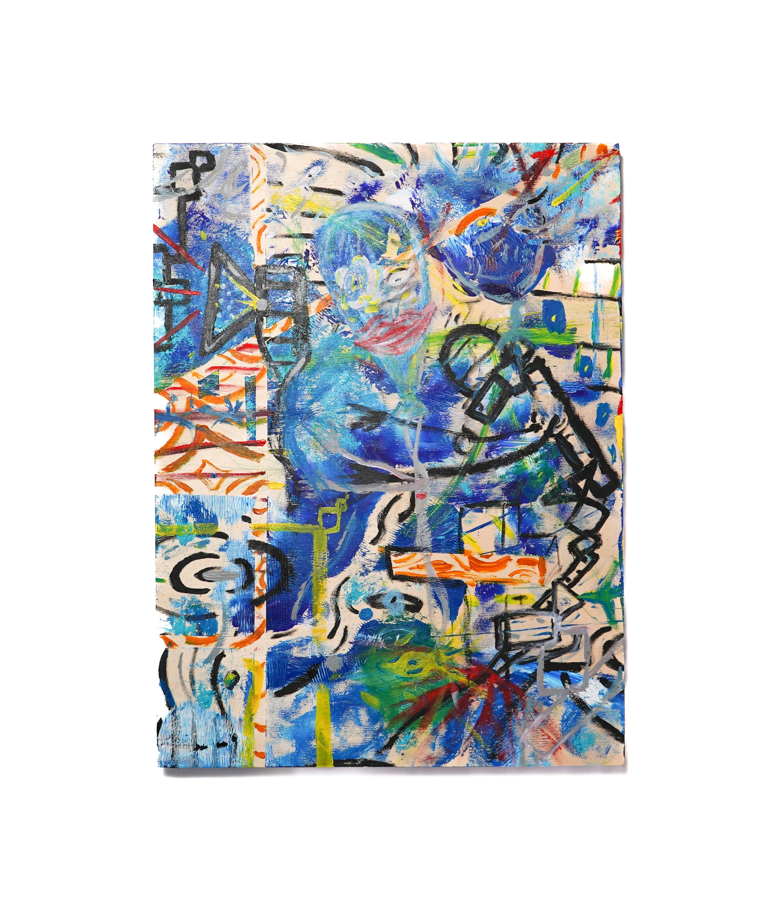 Painting by Cameron Colan