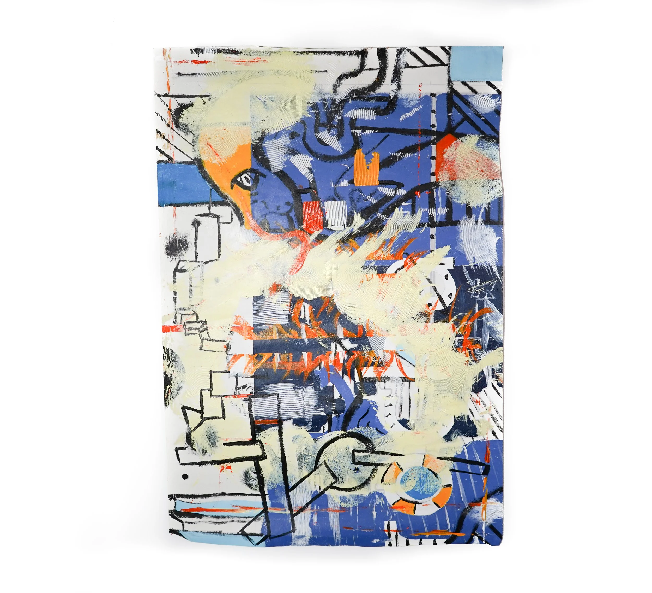 Painting by Cameron Colan