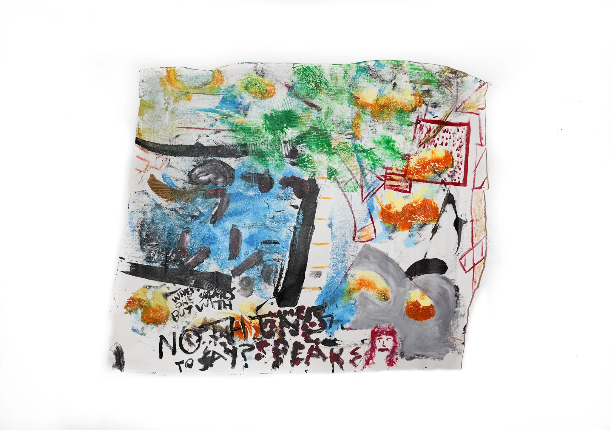 Painting by Cameron Colan