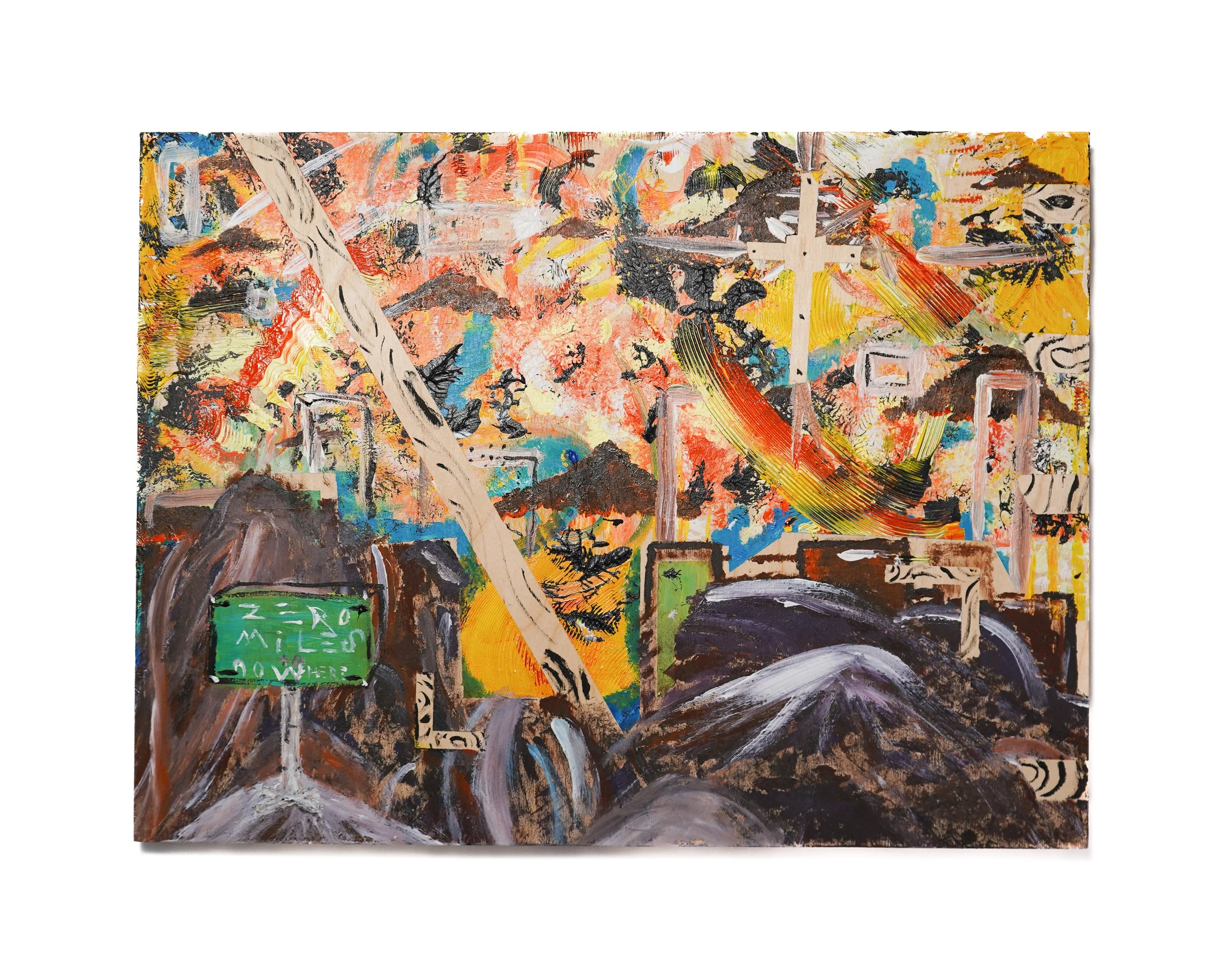 Painting by Cameron Colan