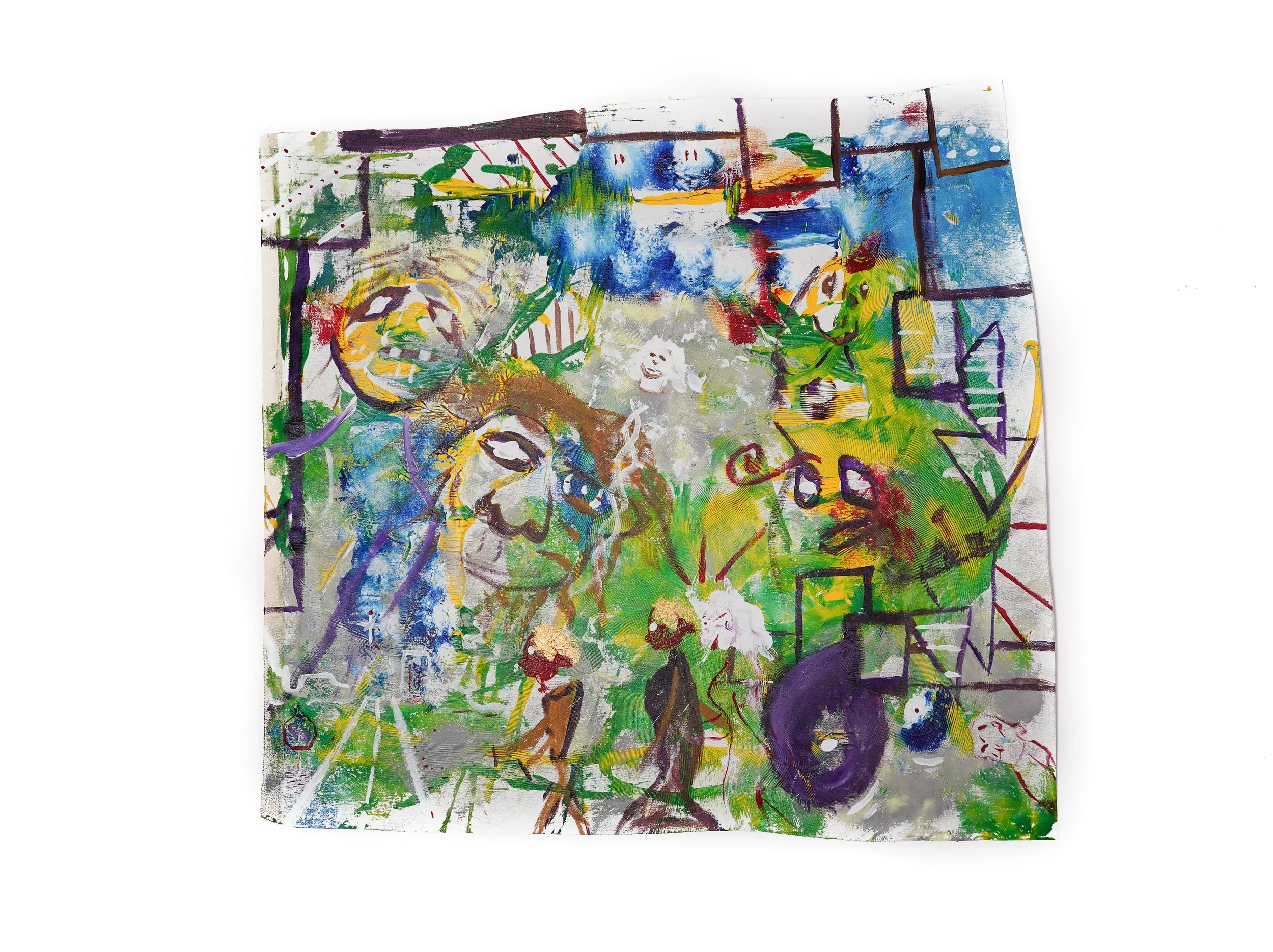 Painting by Cameron Colan