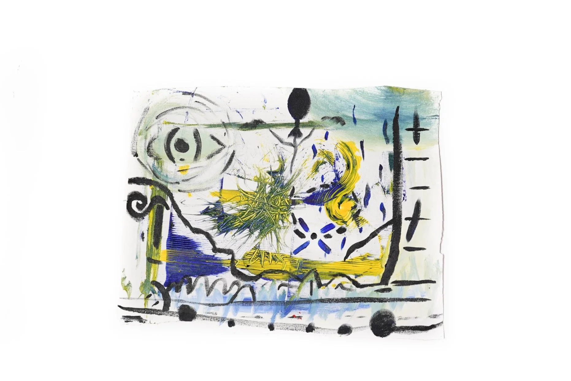 Painting by Cameron Colan