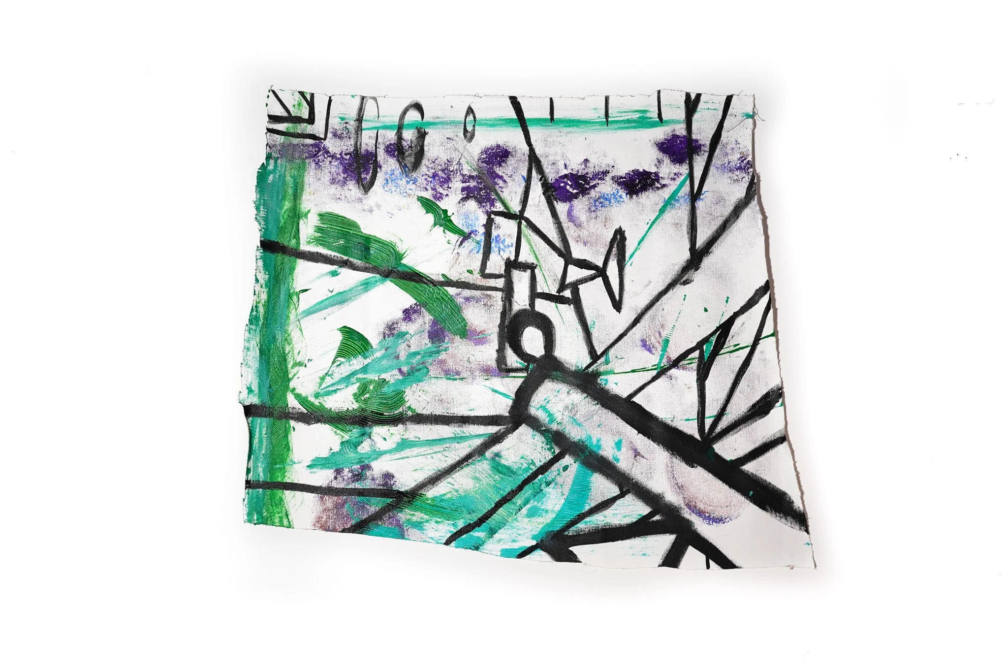 Painting by Cameron Colan