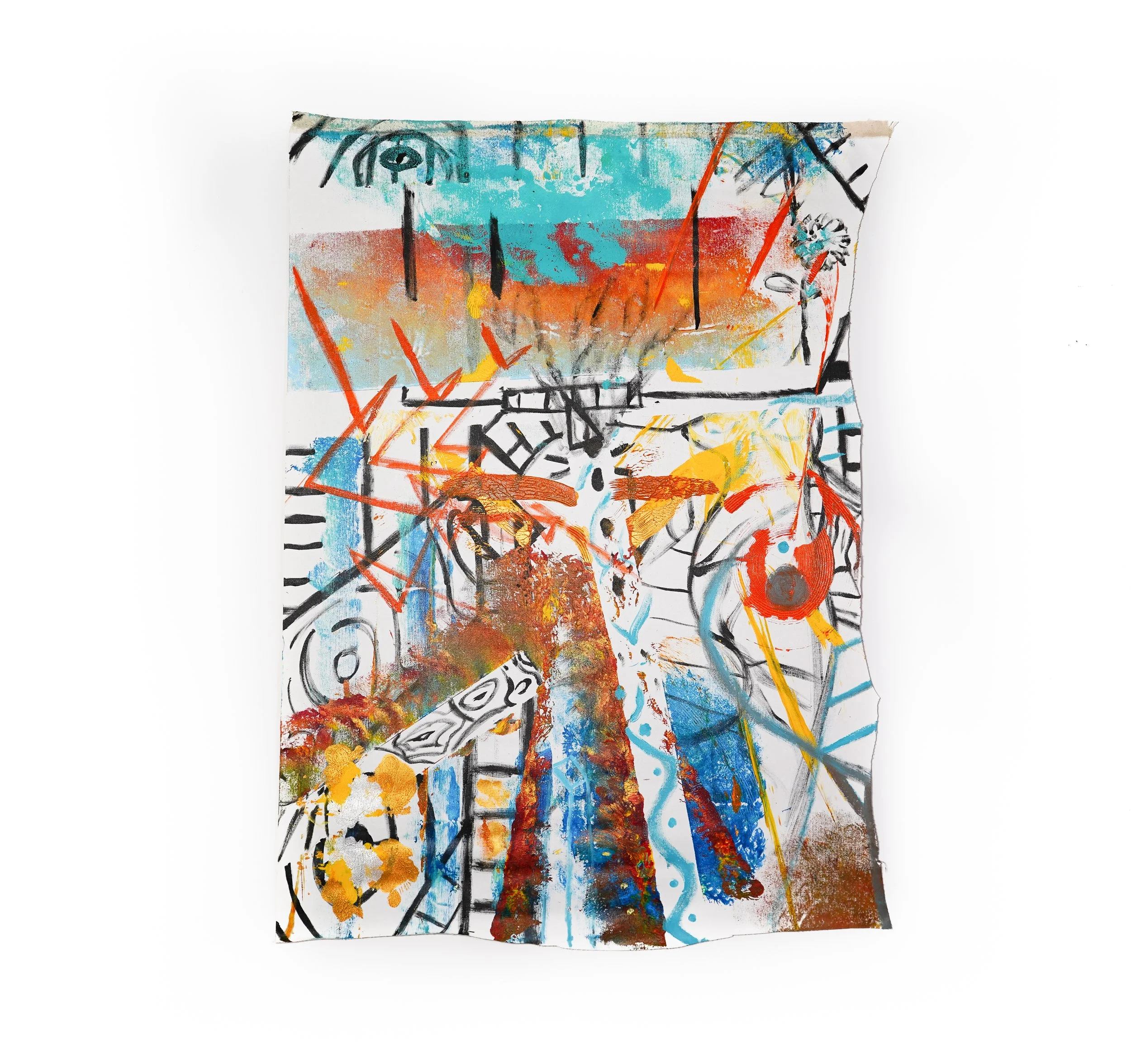 Painting by Cameron Colan