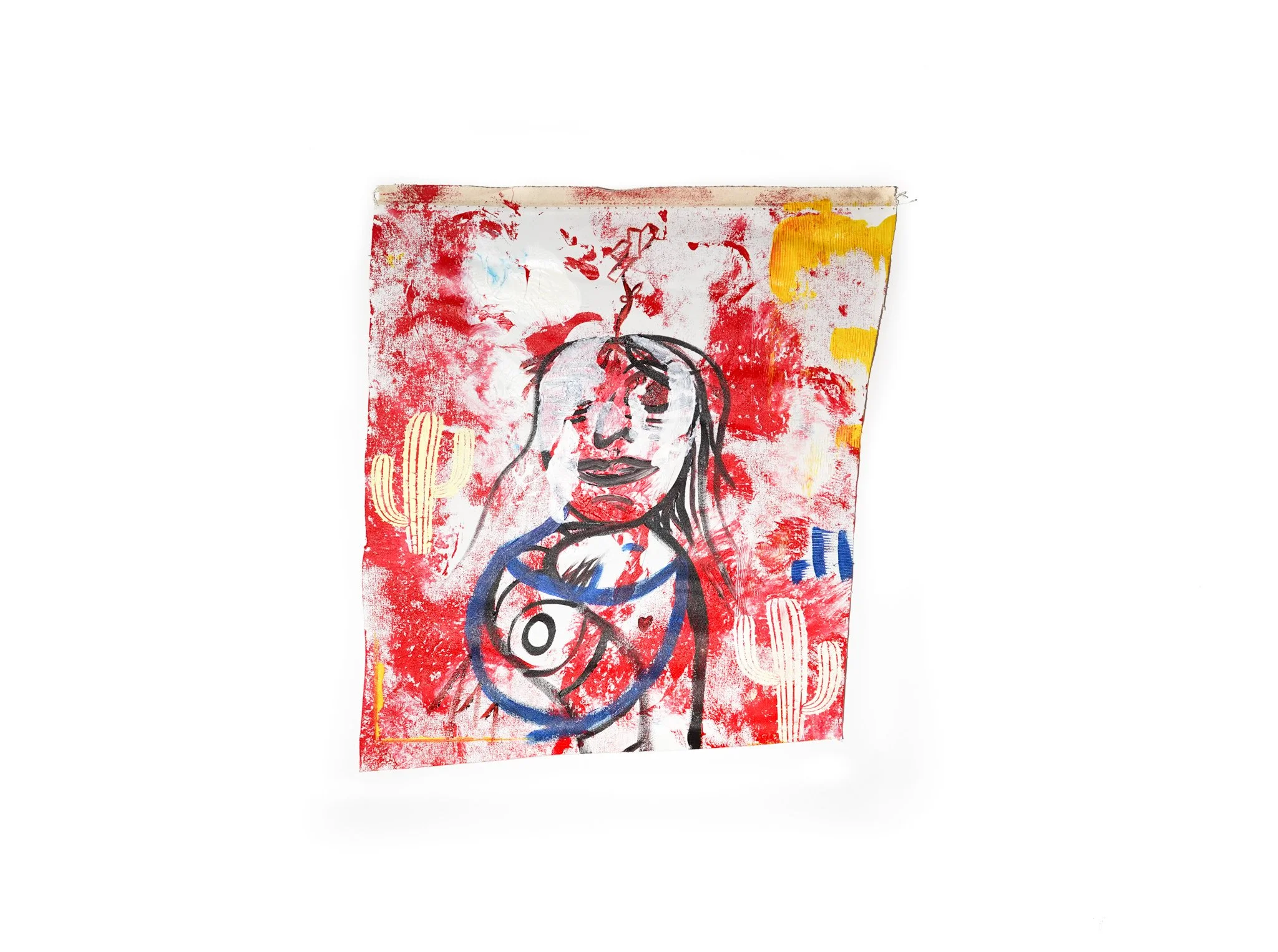 Painting by Cameron Colan