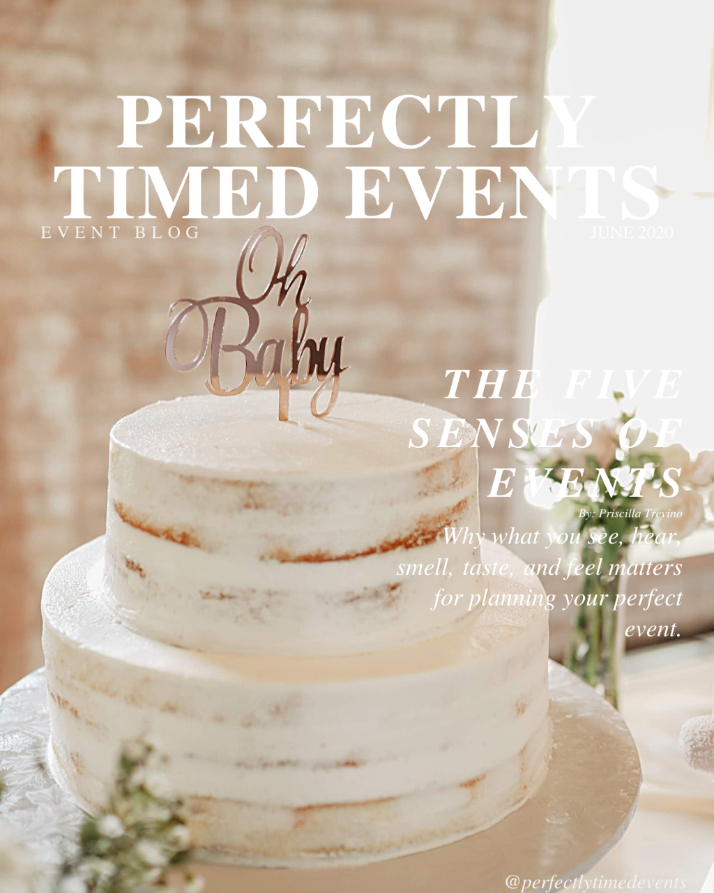   Does your event appeal to all 5 senses? 
