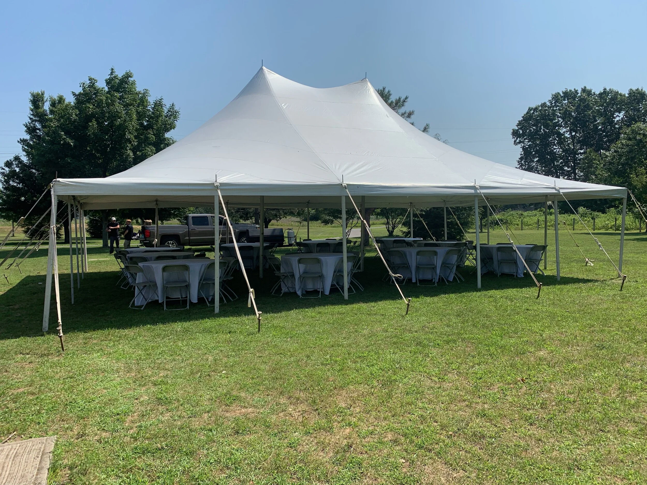 30x40 Pole Tent Tremont Rentals Albany NY