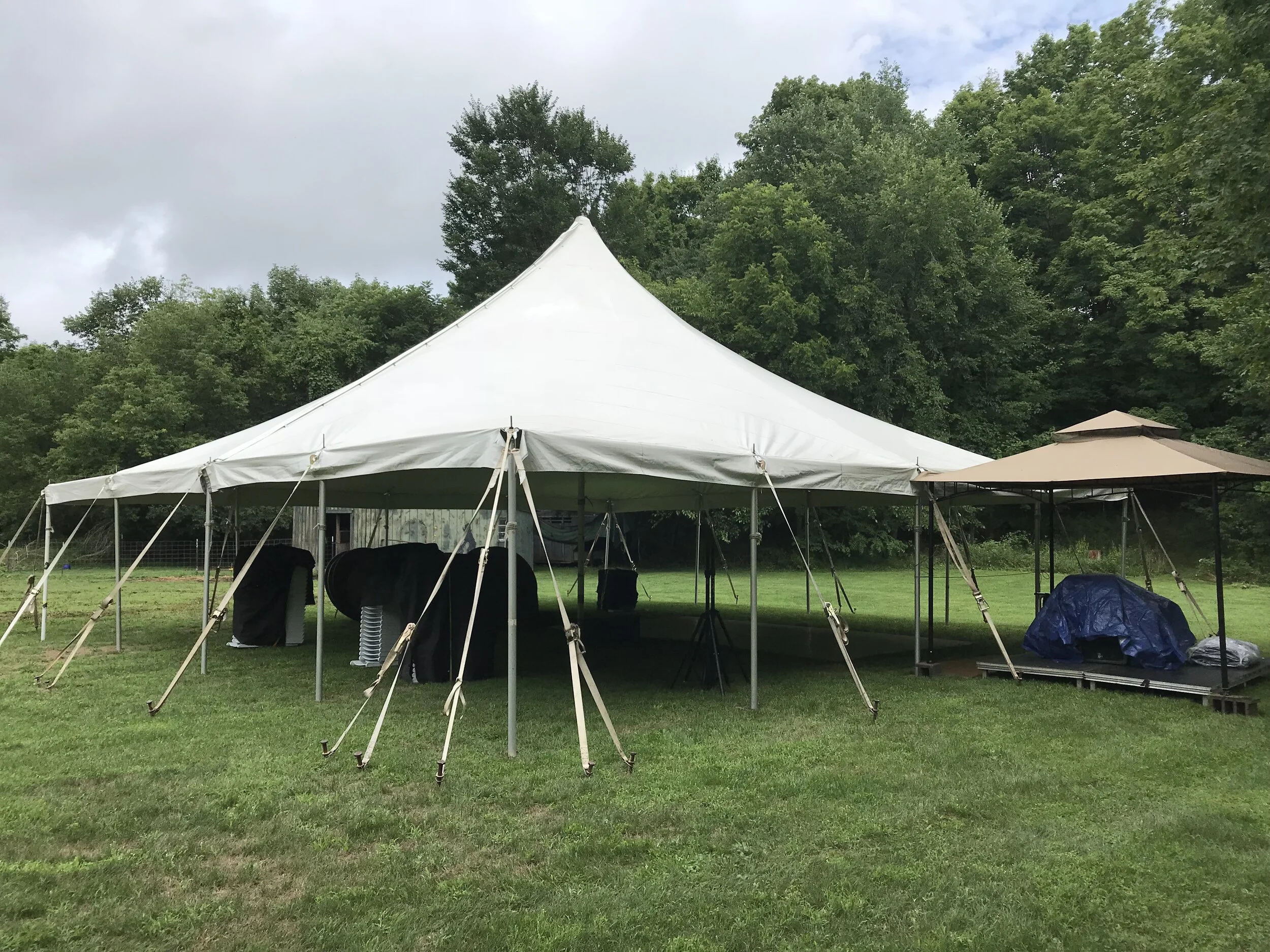 40x40 Pole Tent Tremont Rentals Albany NY