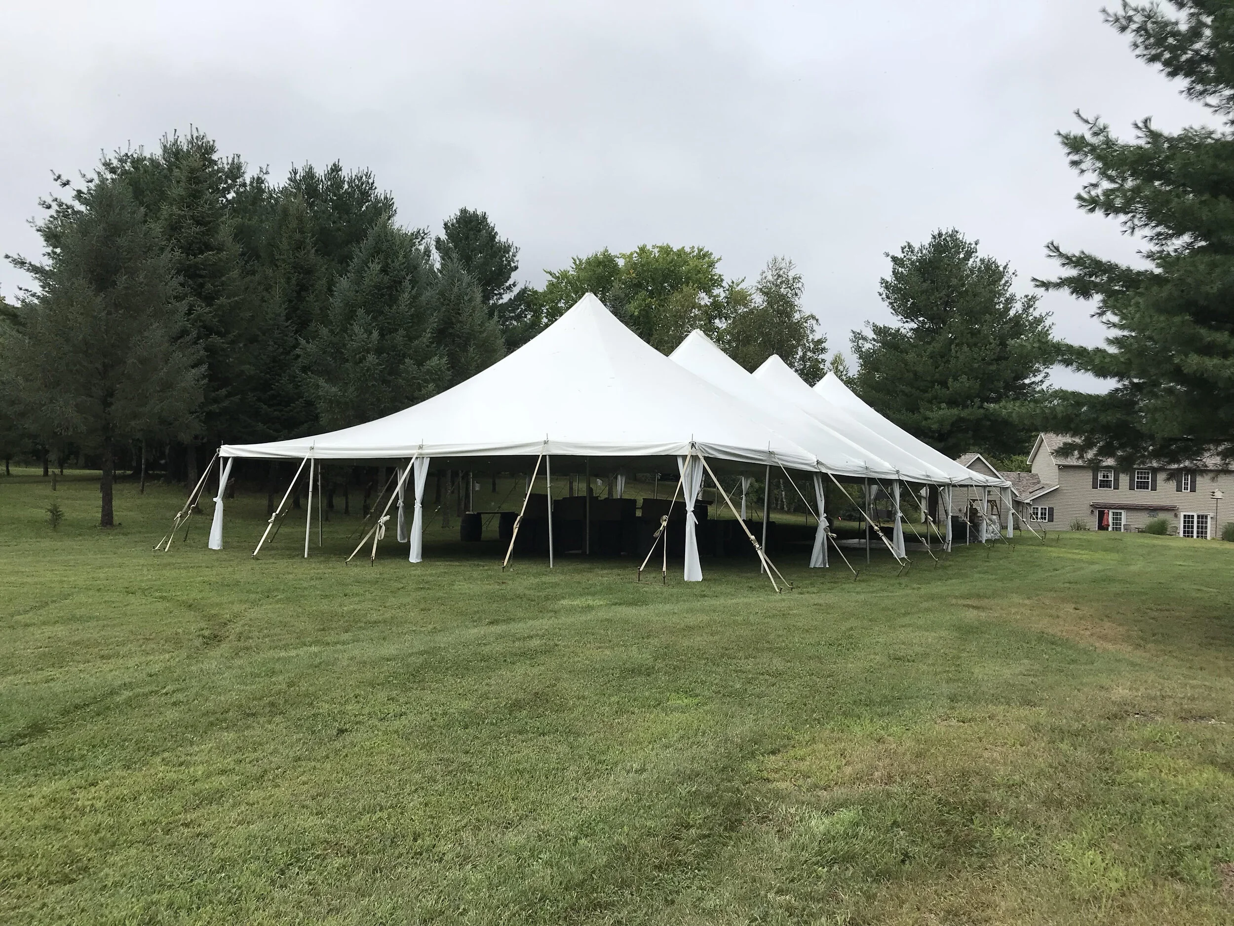40x100 Pole Tent Tremont Rentals Albany NY