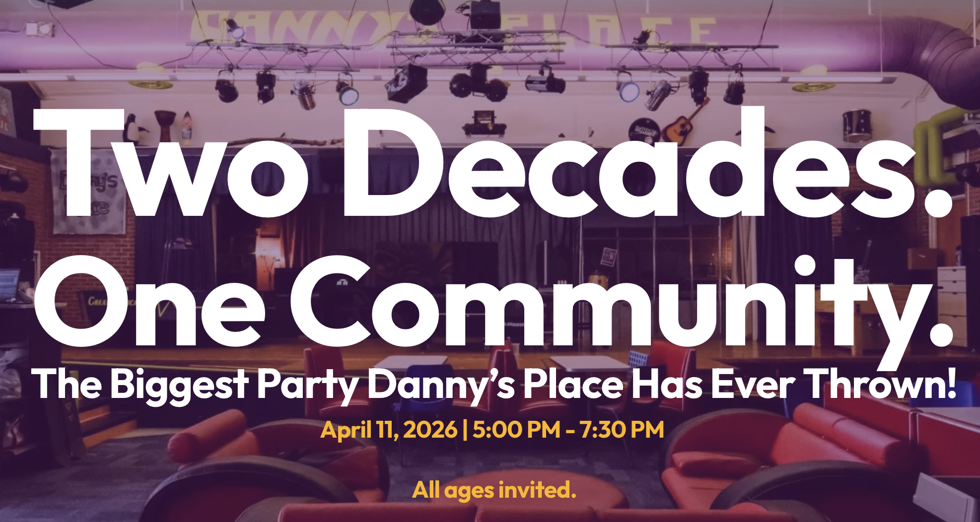 Two Decades at Danny's Place