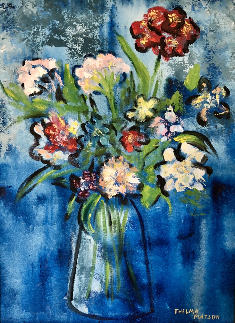 Flowers in Glass Vase.jpeg