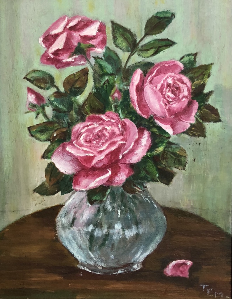 Pink Roses in Glass Vase.jpeg