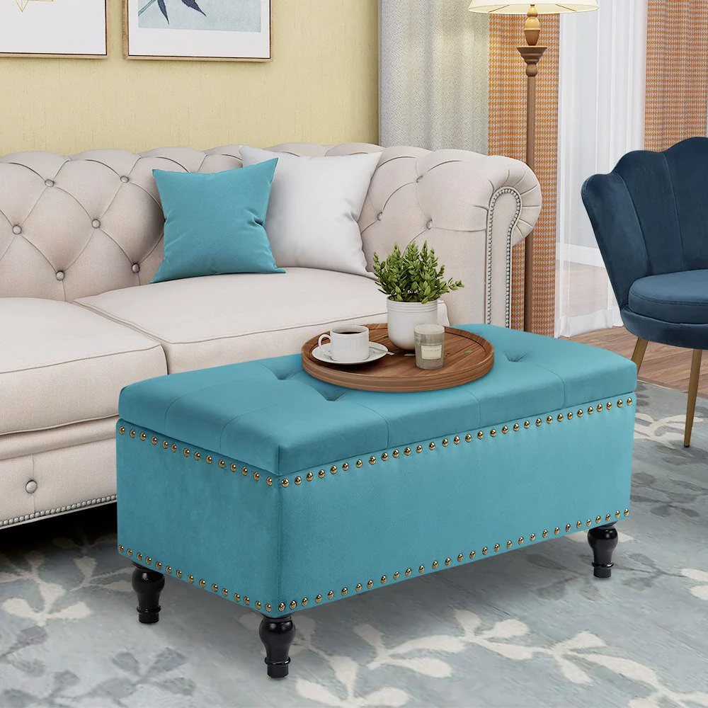 ABBLE Upholstered Flip Top Storage Bench — ABBLE