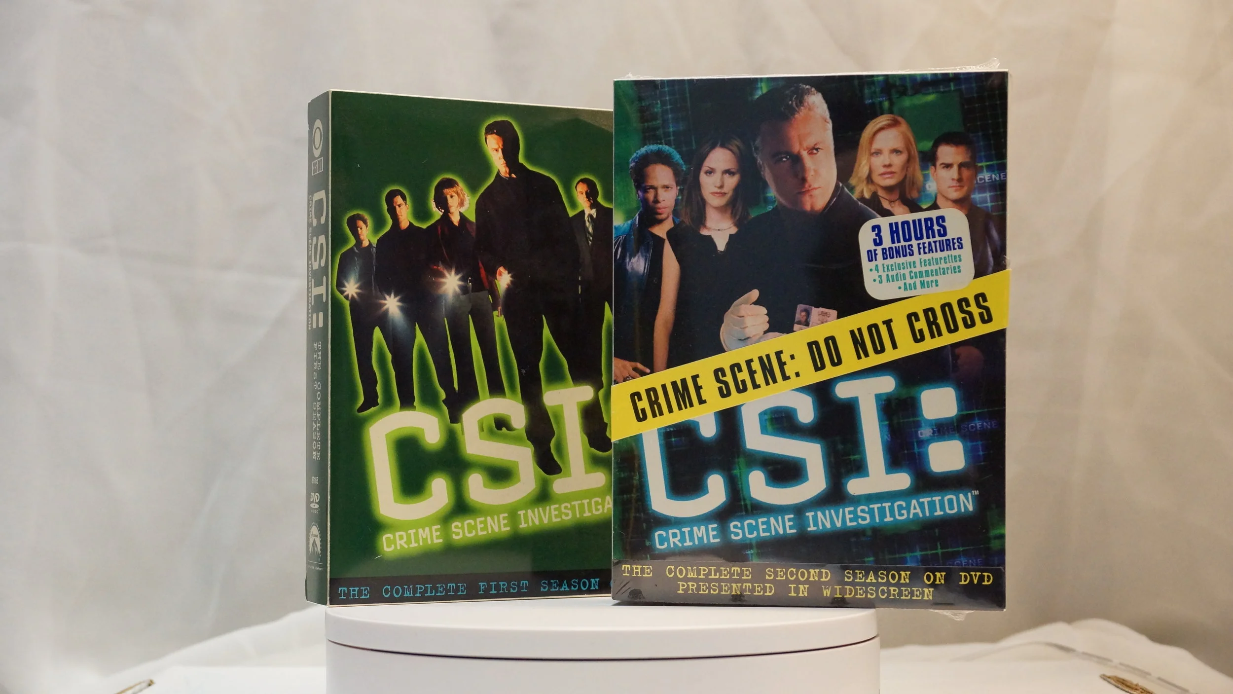 CSI Complete First &amp; Second Seasons DVD Sets