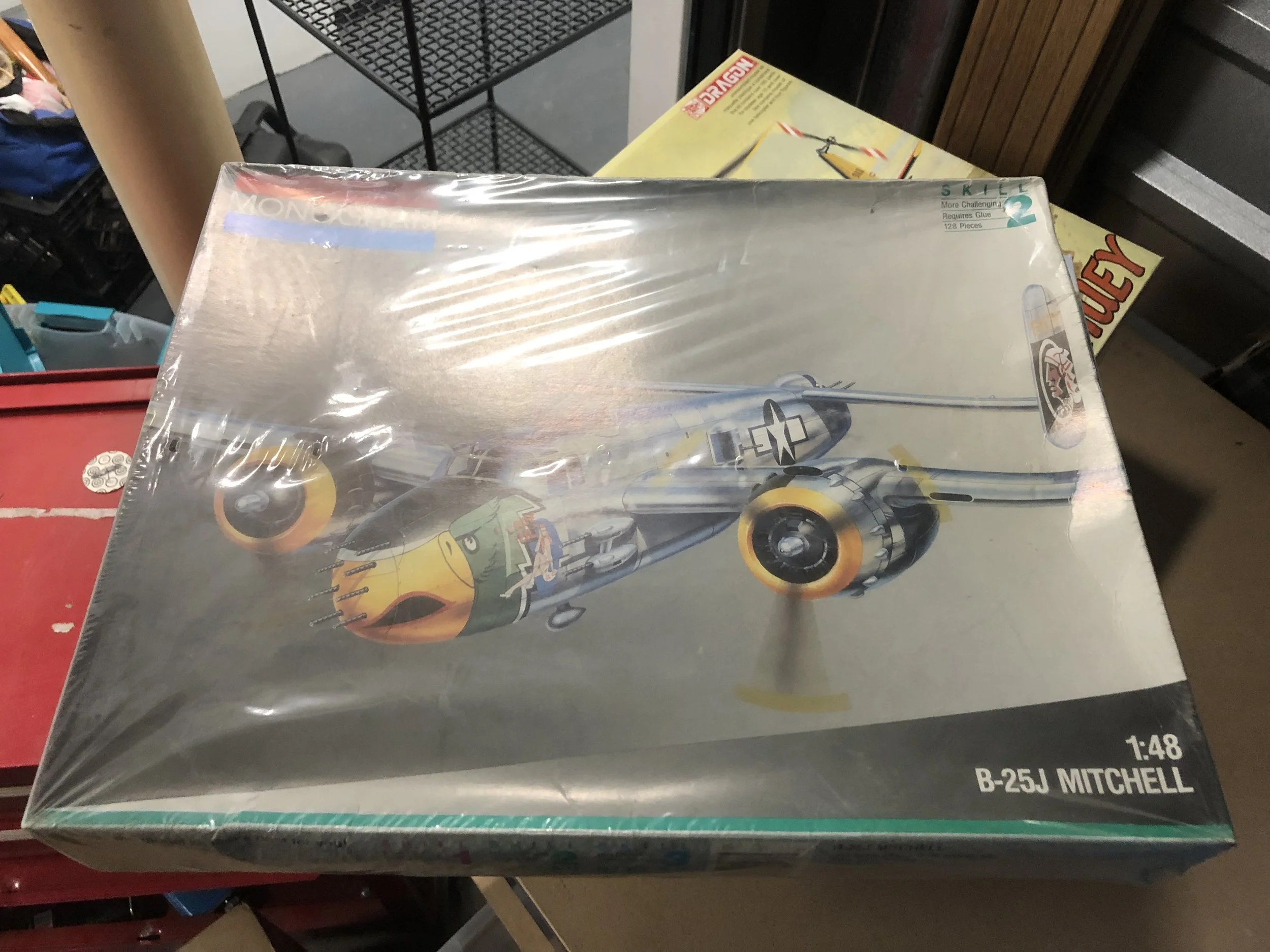 Monogram B-25J MITCHELL 1/48 Scale Model Kit 5507 UNBUILT 1991