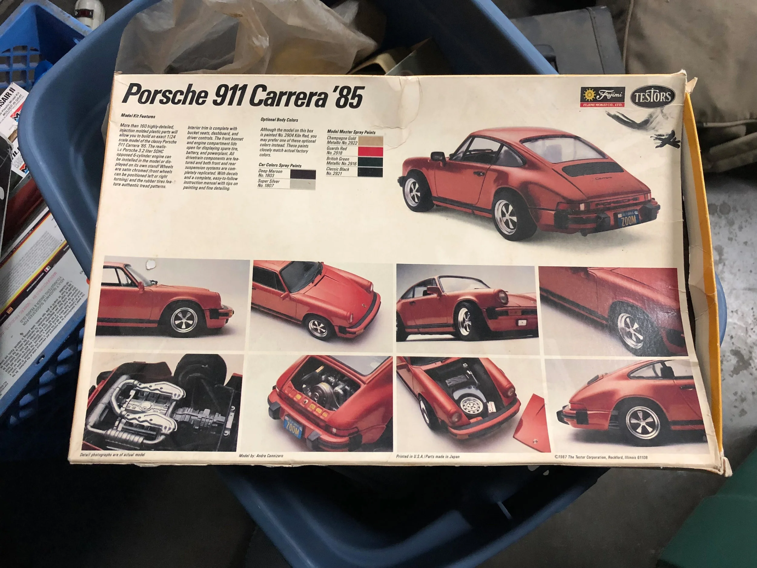 Porsche 911 Carrera 85 Model