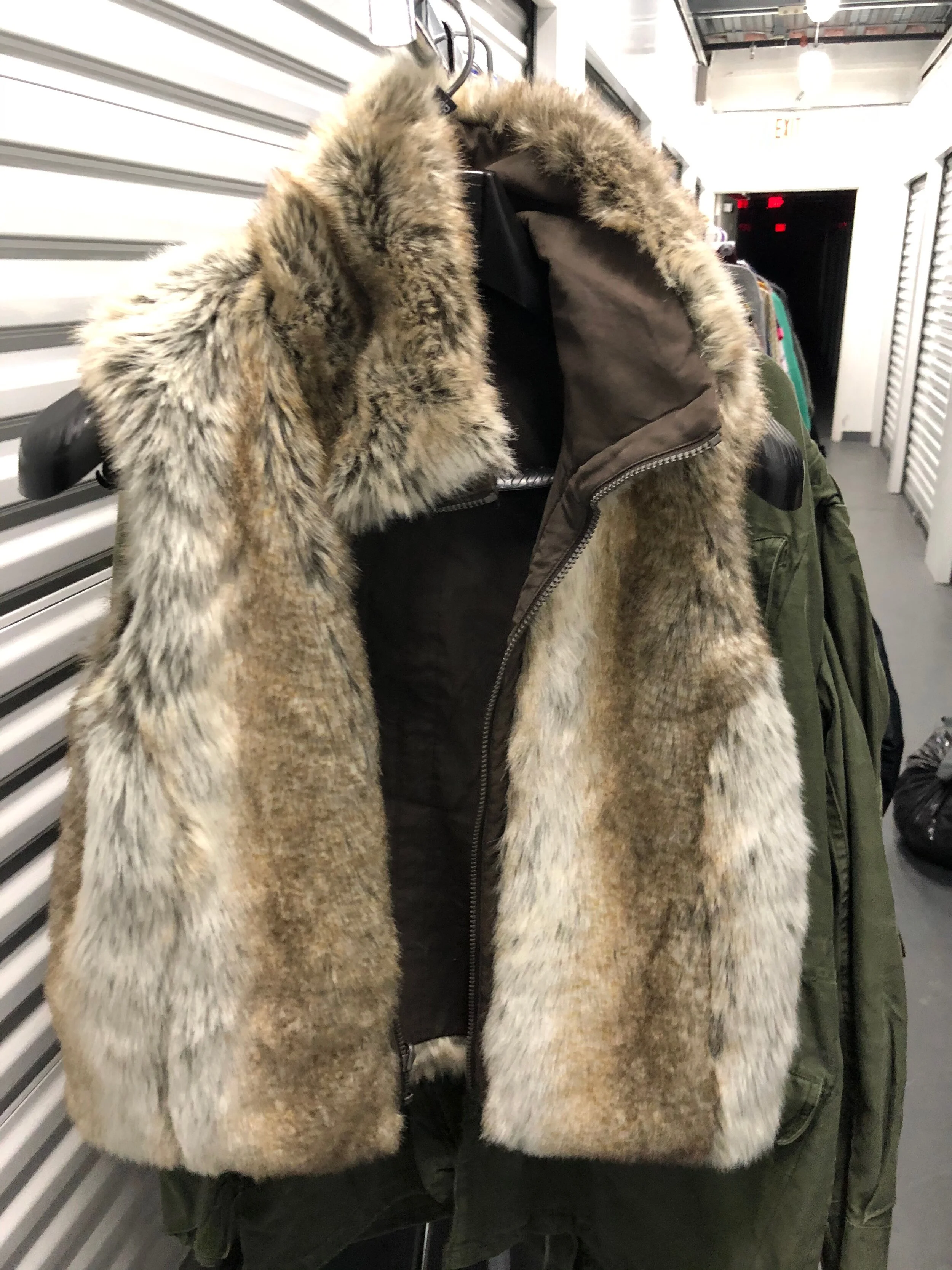 Fur-Faux Vest Coat