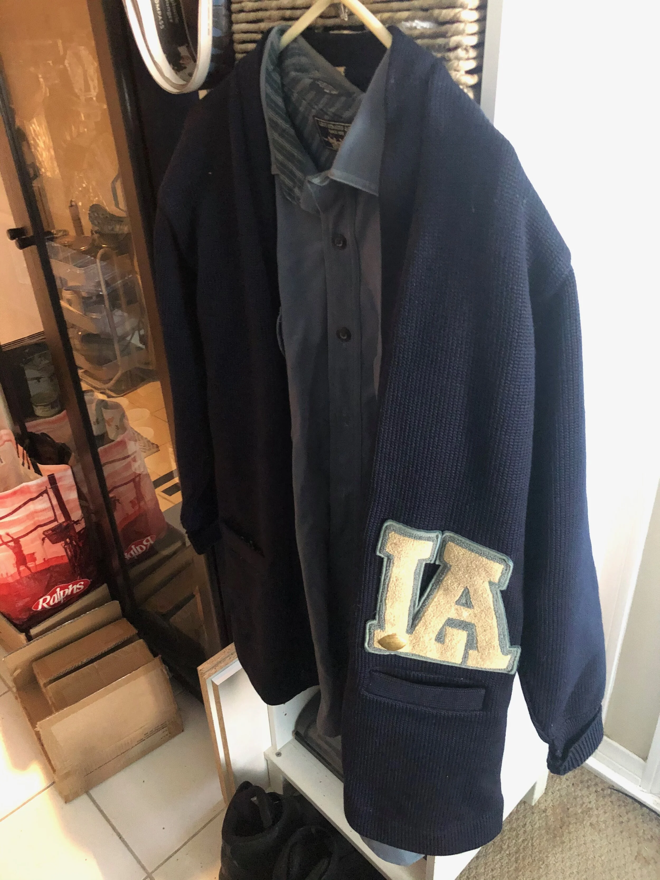 LA High School Lettermens Sweater