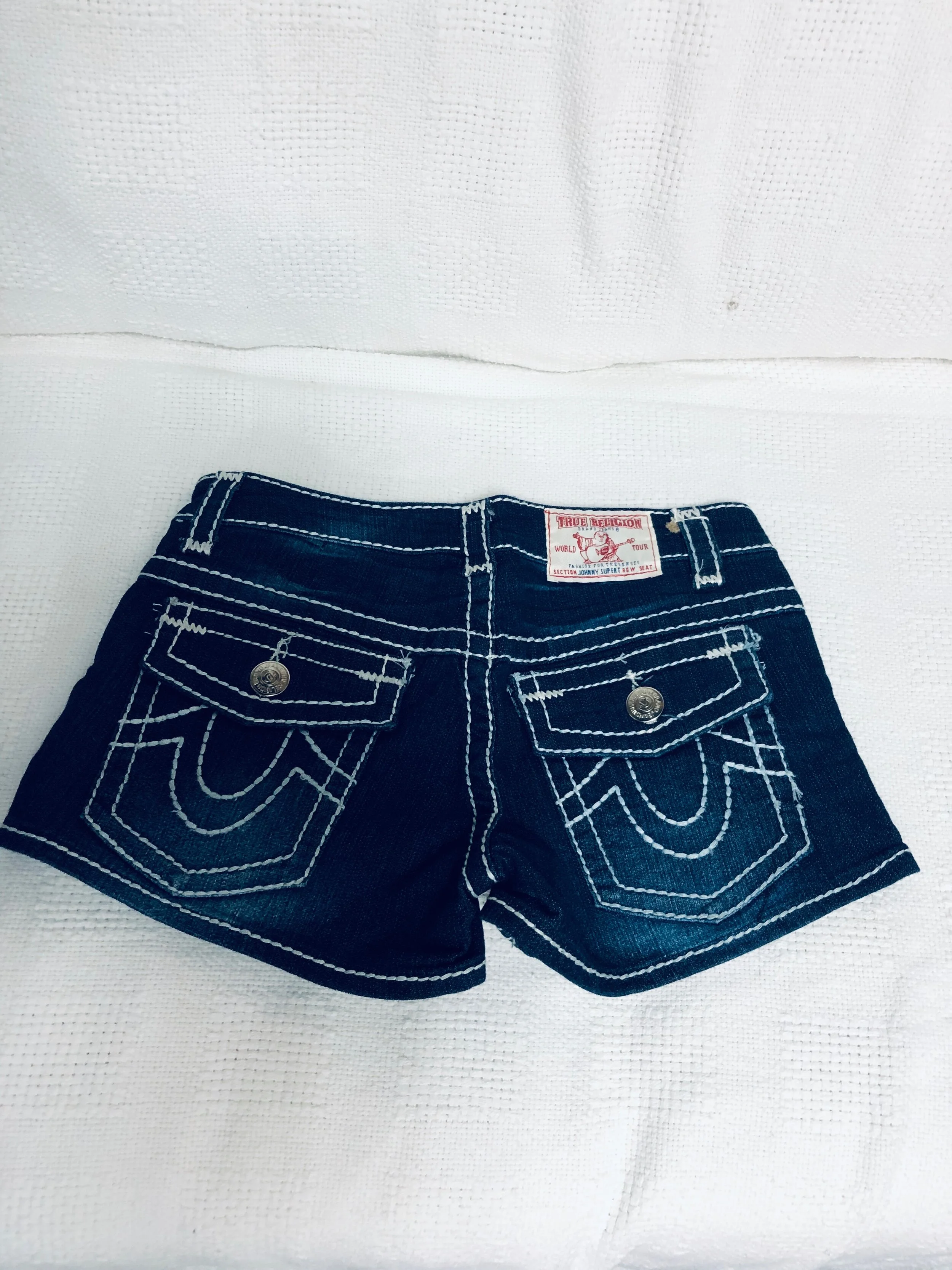 True Religion Brand Jeans Shorts Johnny Suport 