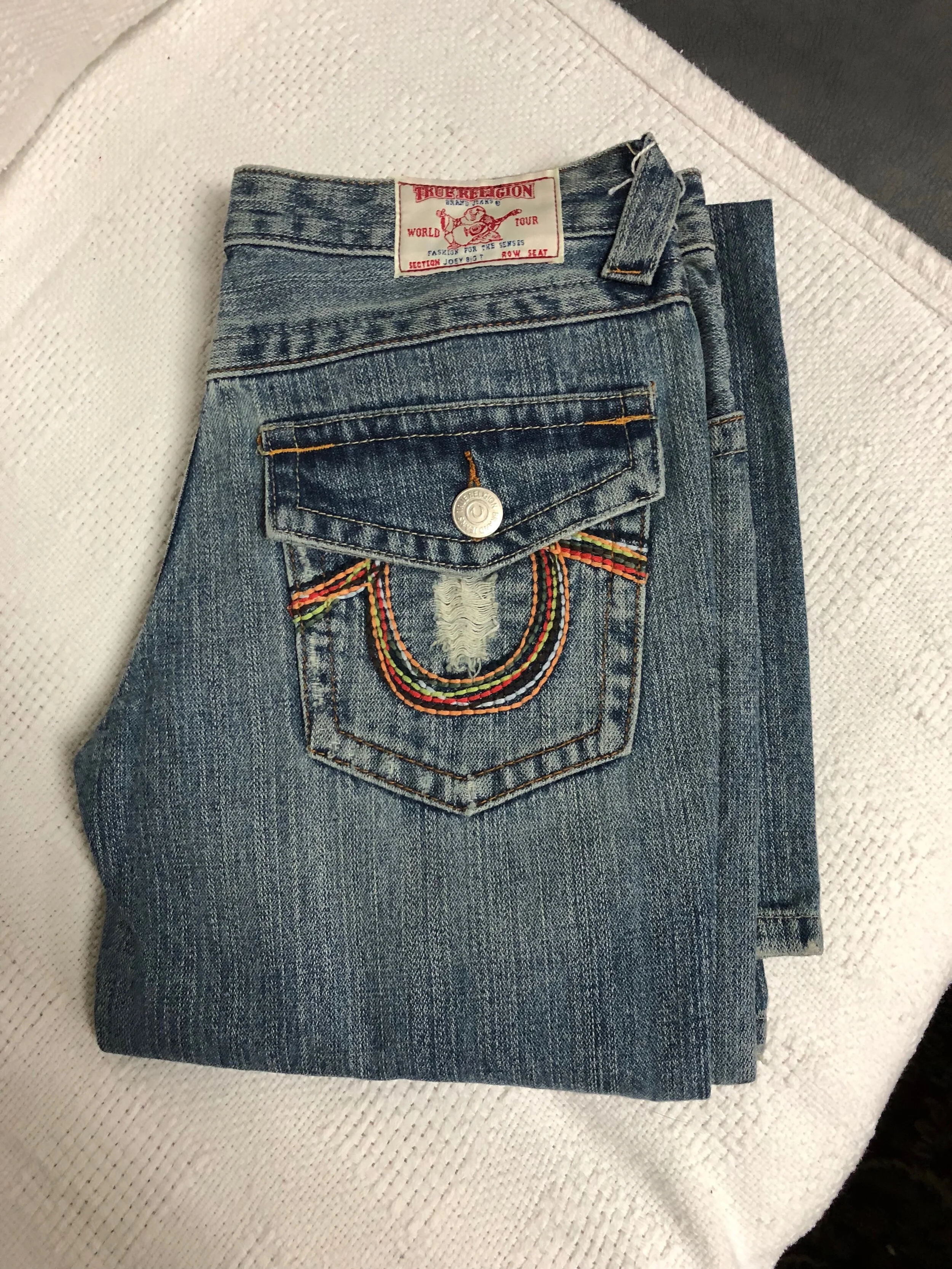 True Religion Joey Big T Jeans Sz 26