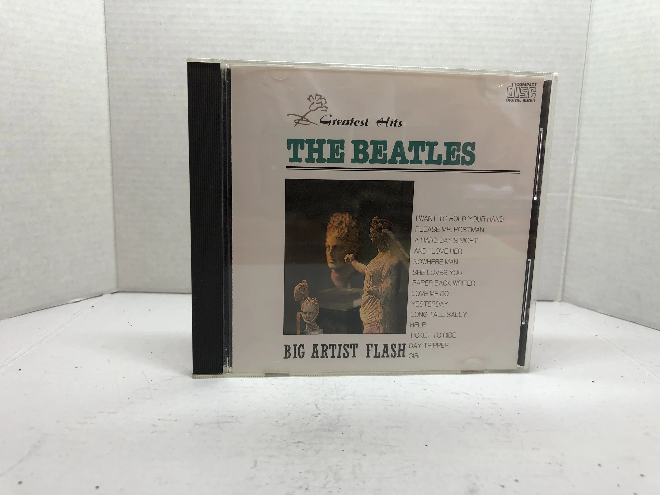 THE BEATLES Great Hits BIG ARTIST FLASH JAPAN CD ECD 10022 OBI 1989